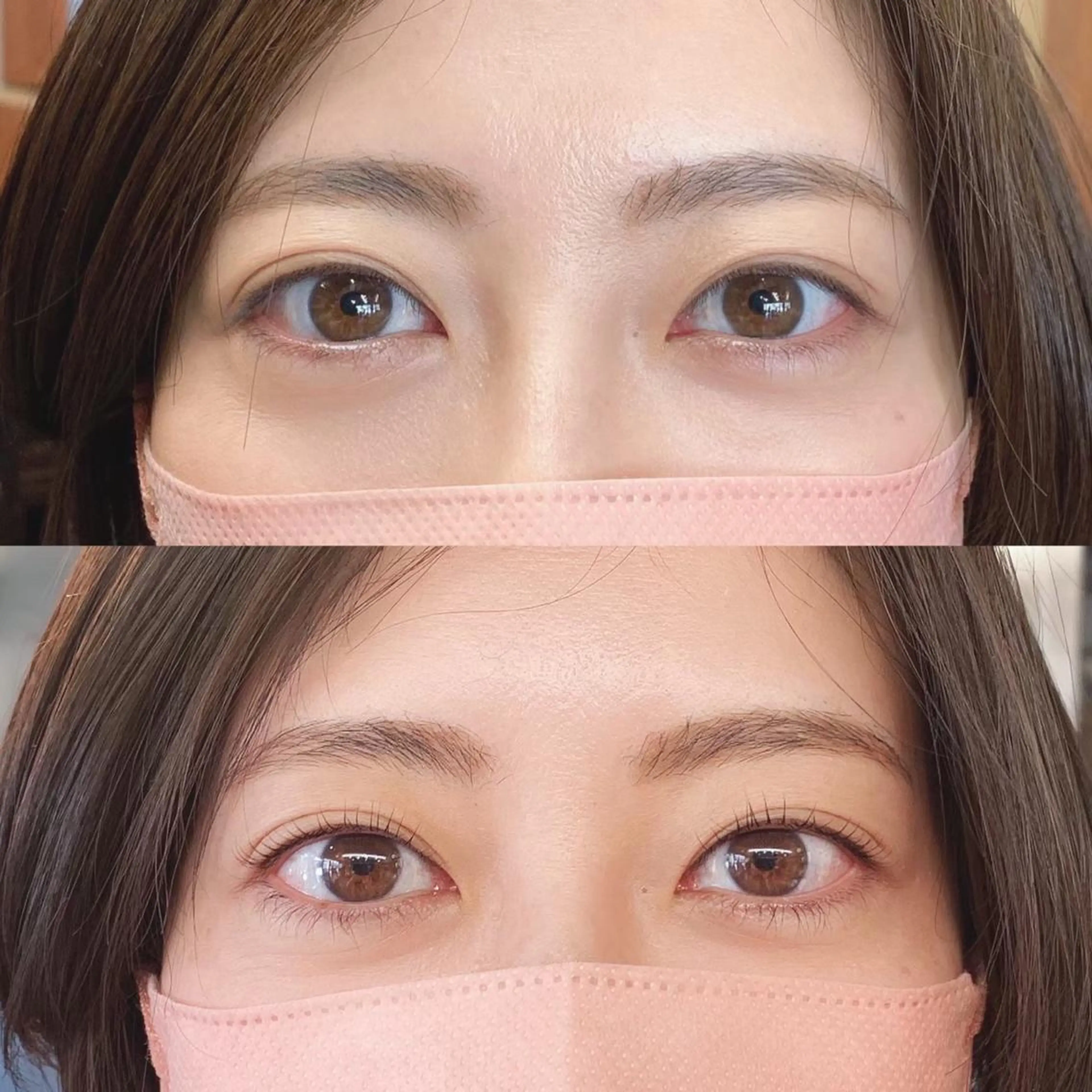 マツエク・マツパ 土田かほ/本日🈳 透明感カラー🍃のヘアスタイル