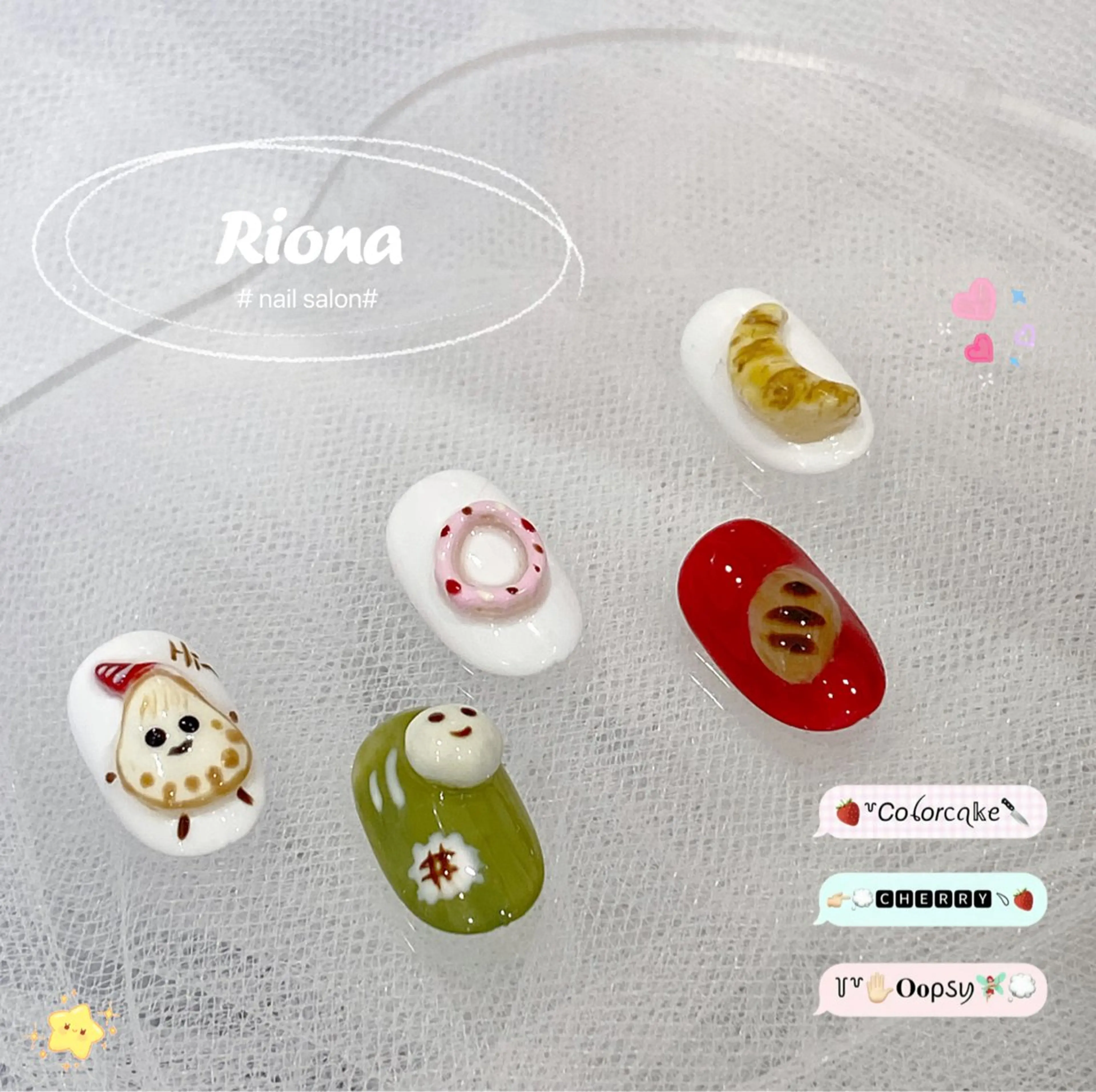 ネイル Riona 🌸上野のネイルデザイン