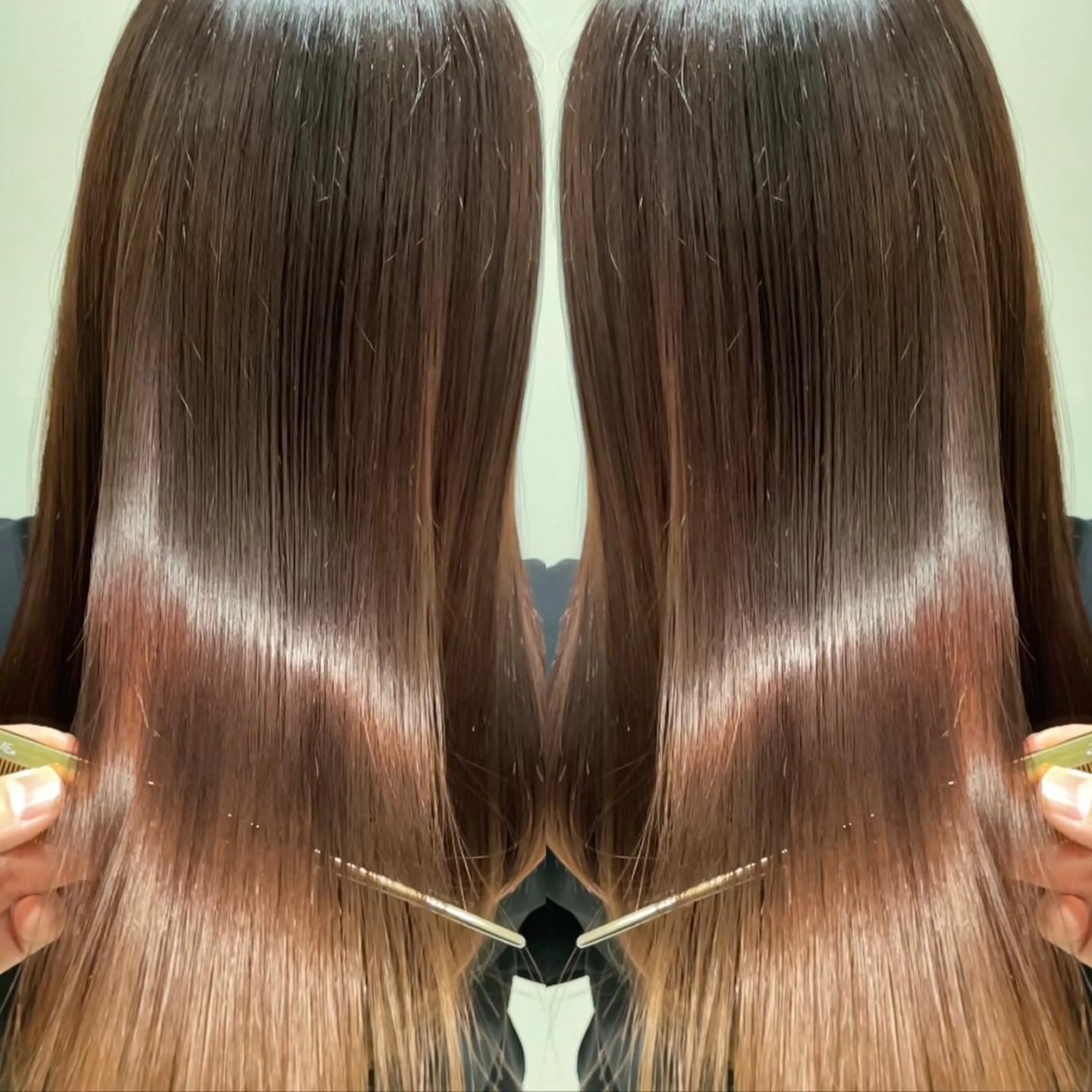 セミロング ✨髪質改善 やまさきつばさのヘアスタイル