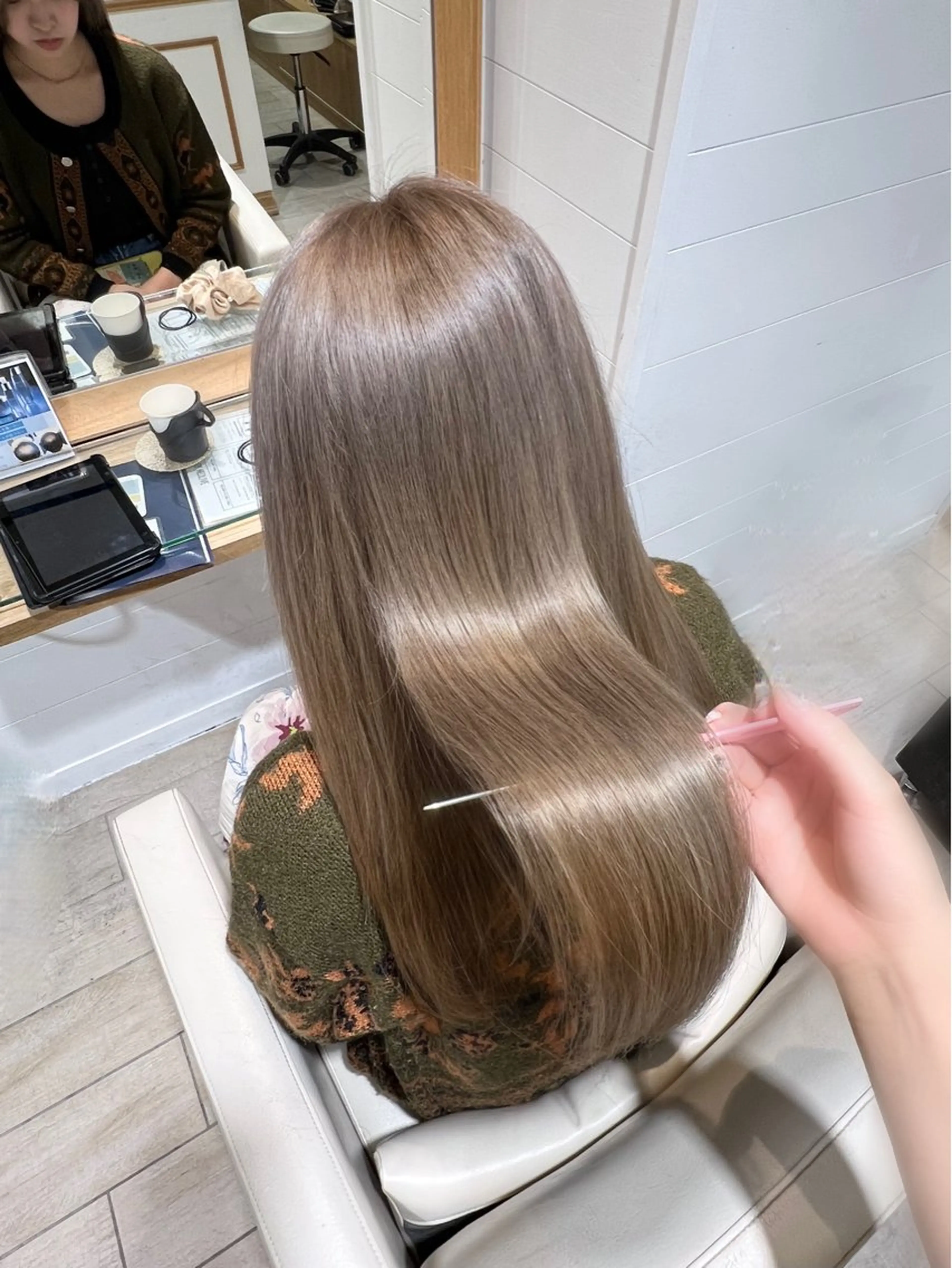 ロング カラー ヘアカラー カット/カラーモデル 募集 セイノチヒロのヘアスタイル