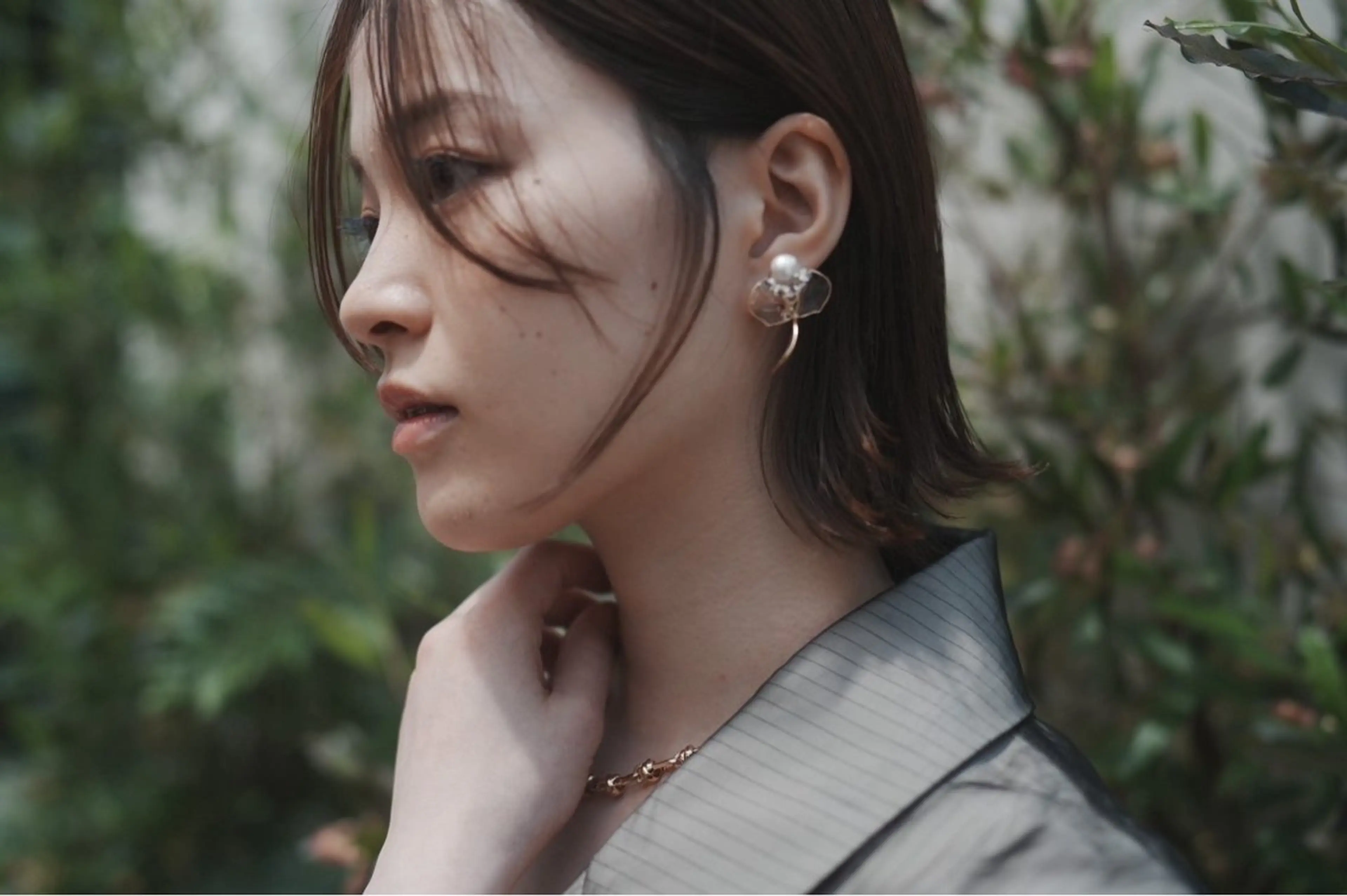 セミロング エクステ 🫧オリーブカラー/ 酸性縮毛矯正銀座🫧のヘアスタイル