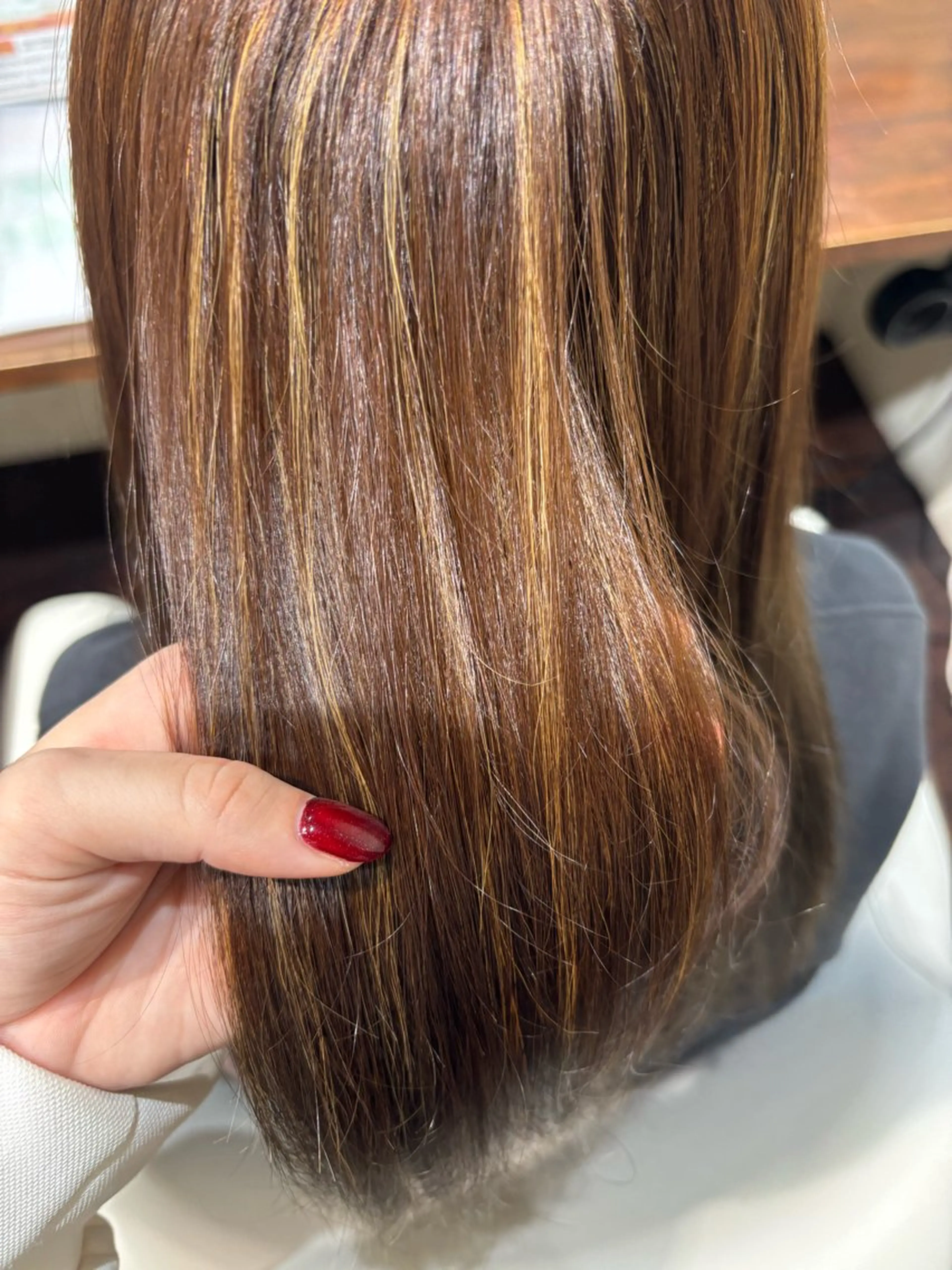 ロング カラー ハイライトカラー ハイライト モデル募集中🐰 豊橋/金城未帆🌙のヘアスタイル