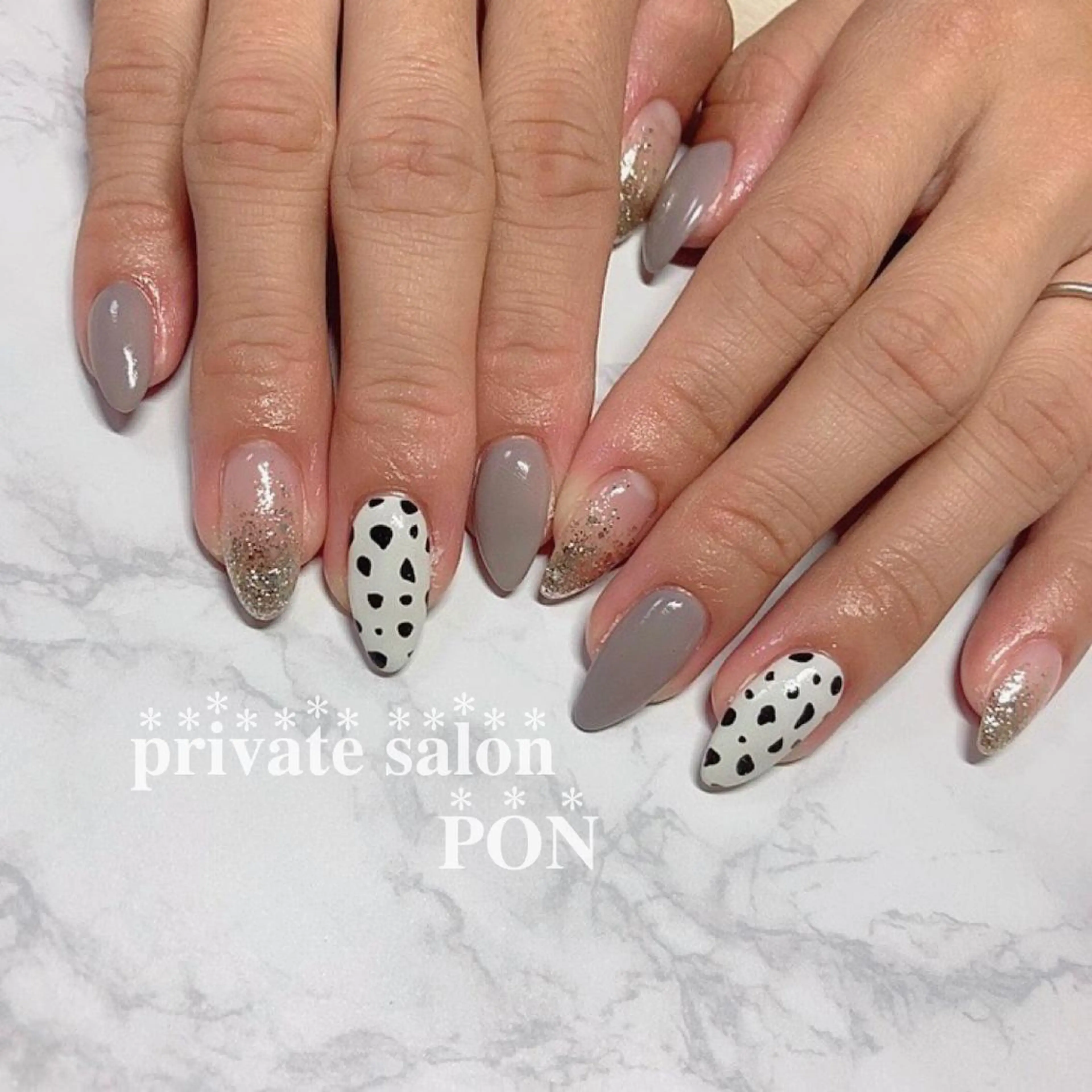 ネイル private salon　ponのネイルデザイン
