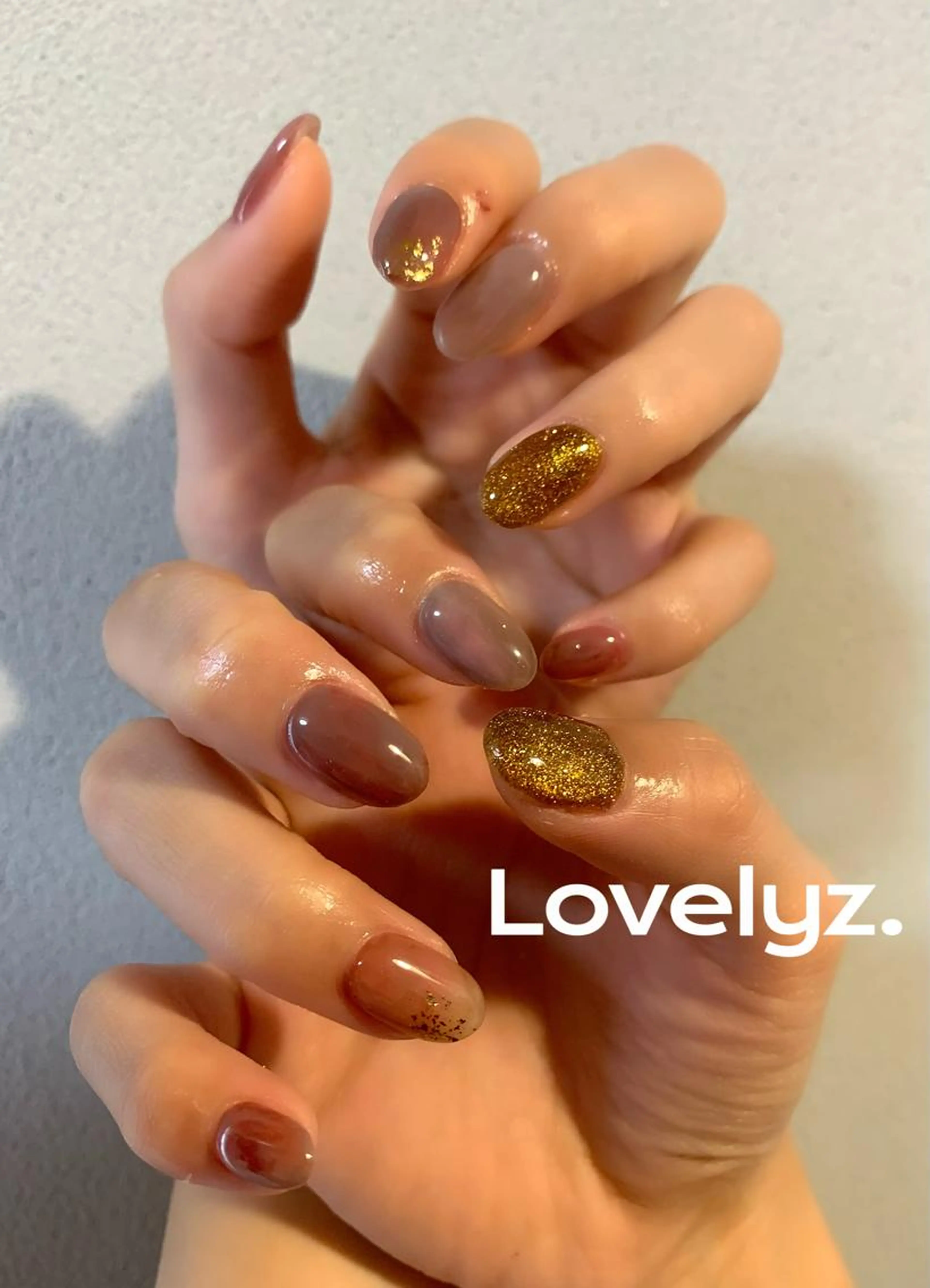 ニュアンスネイルの写真