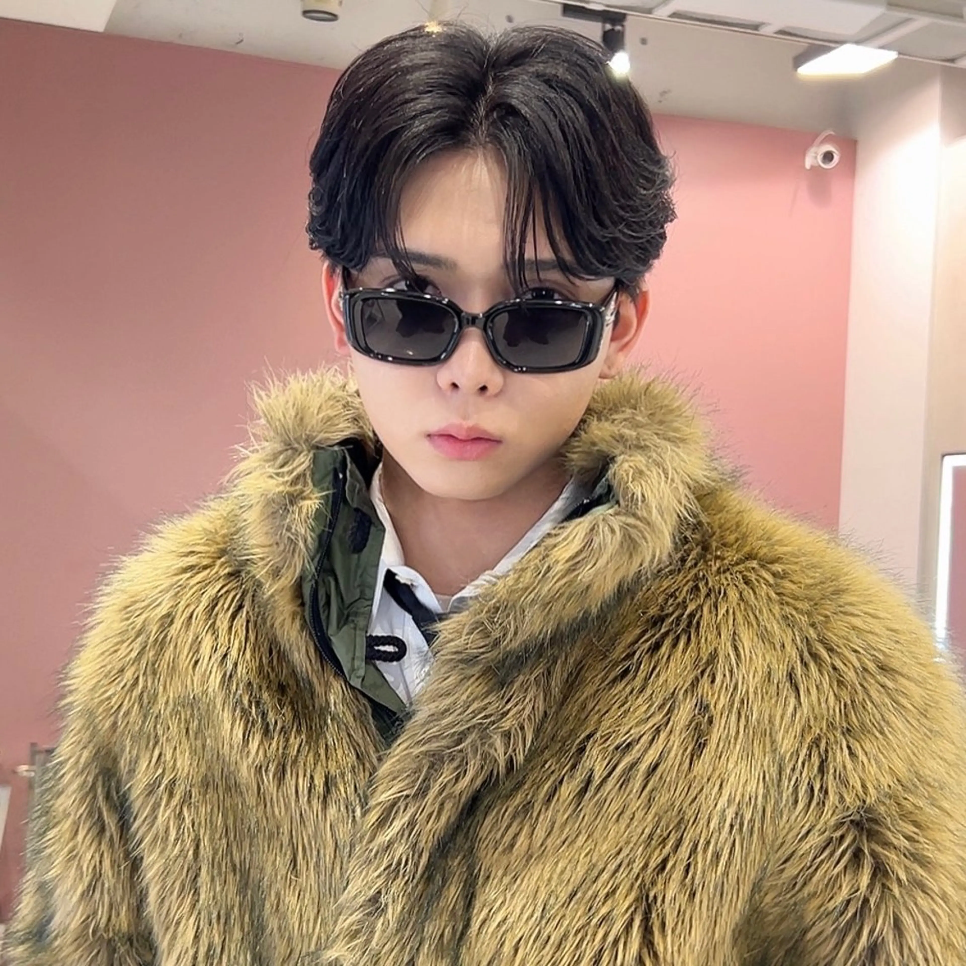 ショート パーマ メンズ カット パーマ 岡田大志🇰🇷 中/韓メンズヘアのヘアスタイル