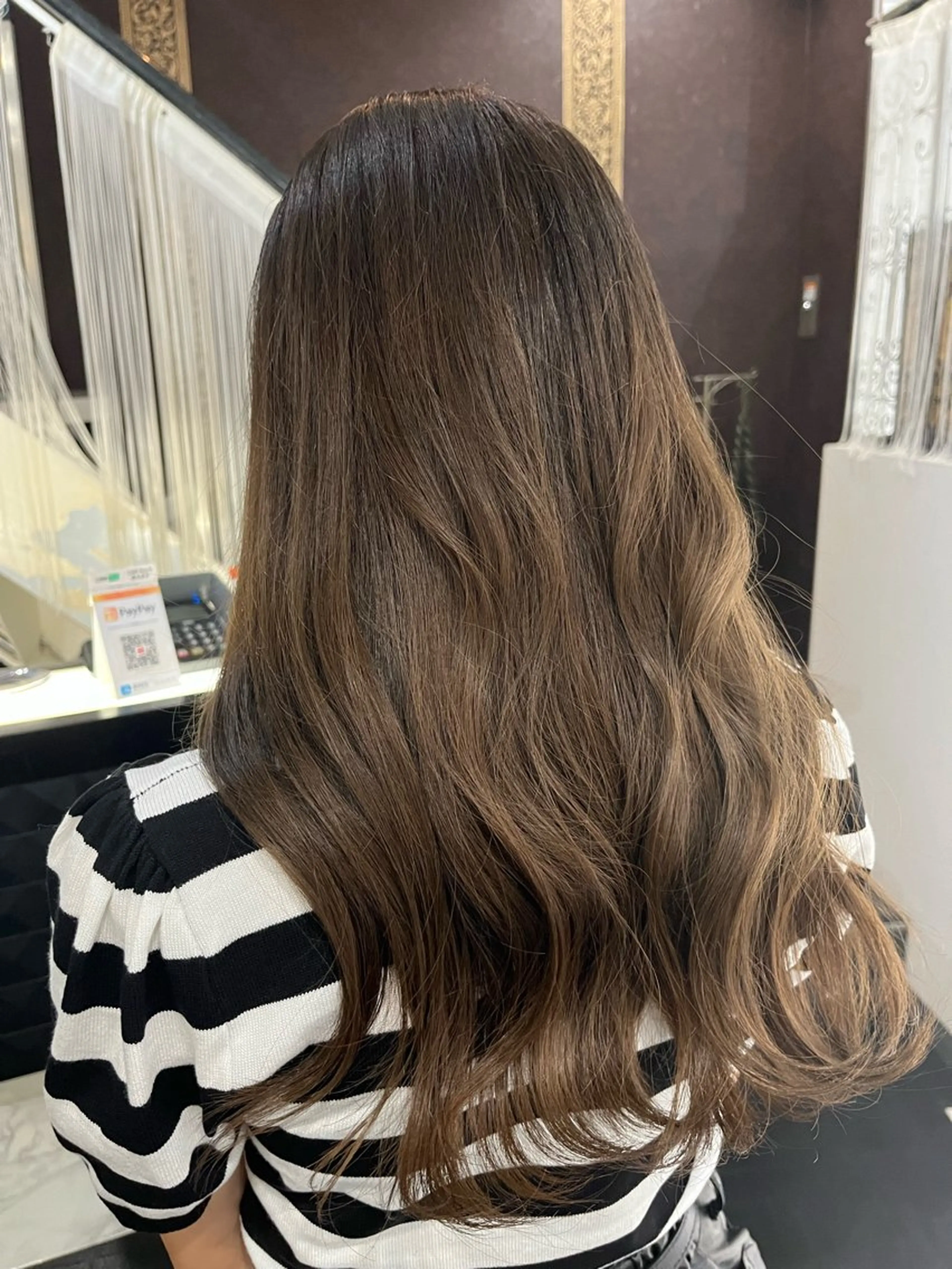 ロング 韓国風ヘア yuki🌼 Hip's decoのヘアスタイル