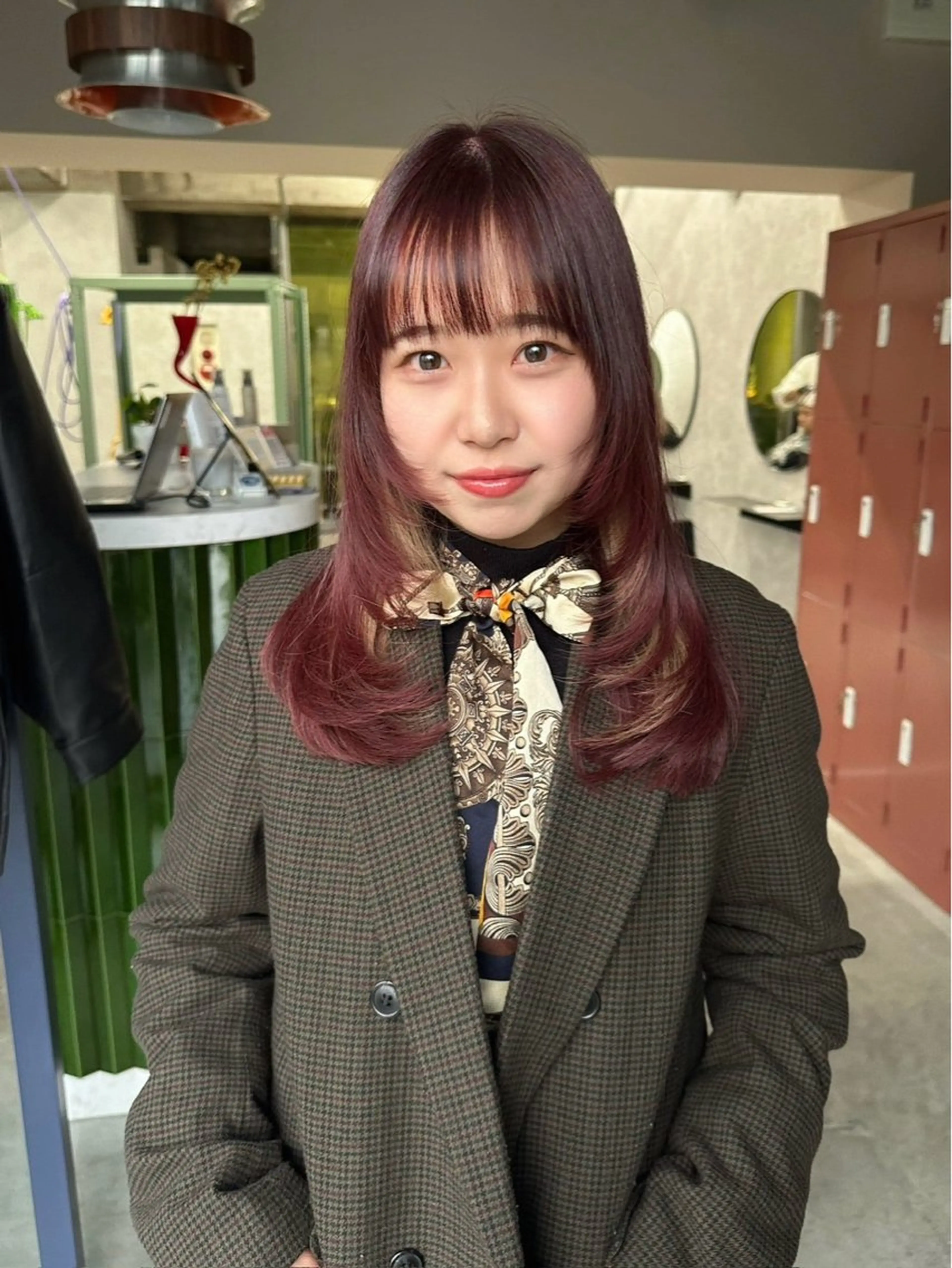 ケアカラー☘️ 梅田/ブリーチ無しカラー/ナチュラルカラー　ミニモ学割の写真