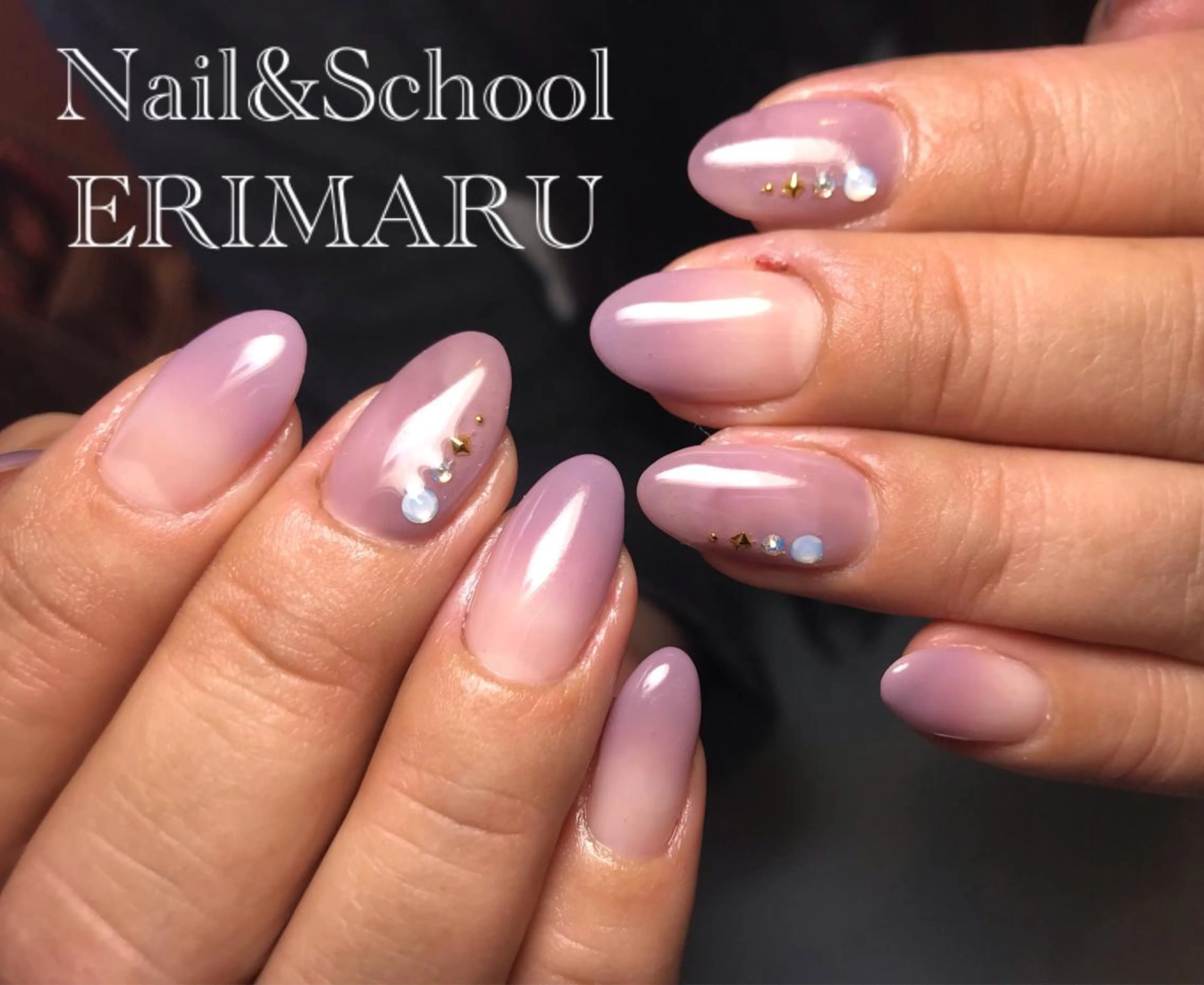 ネイル ニュアンスネイル 田村 恵理のネイルデザイン