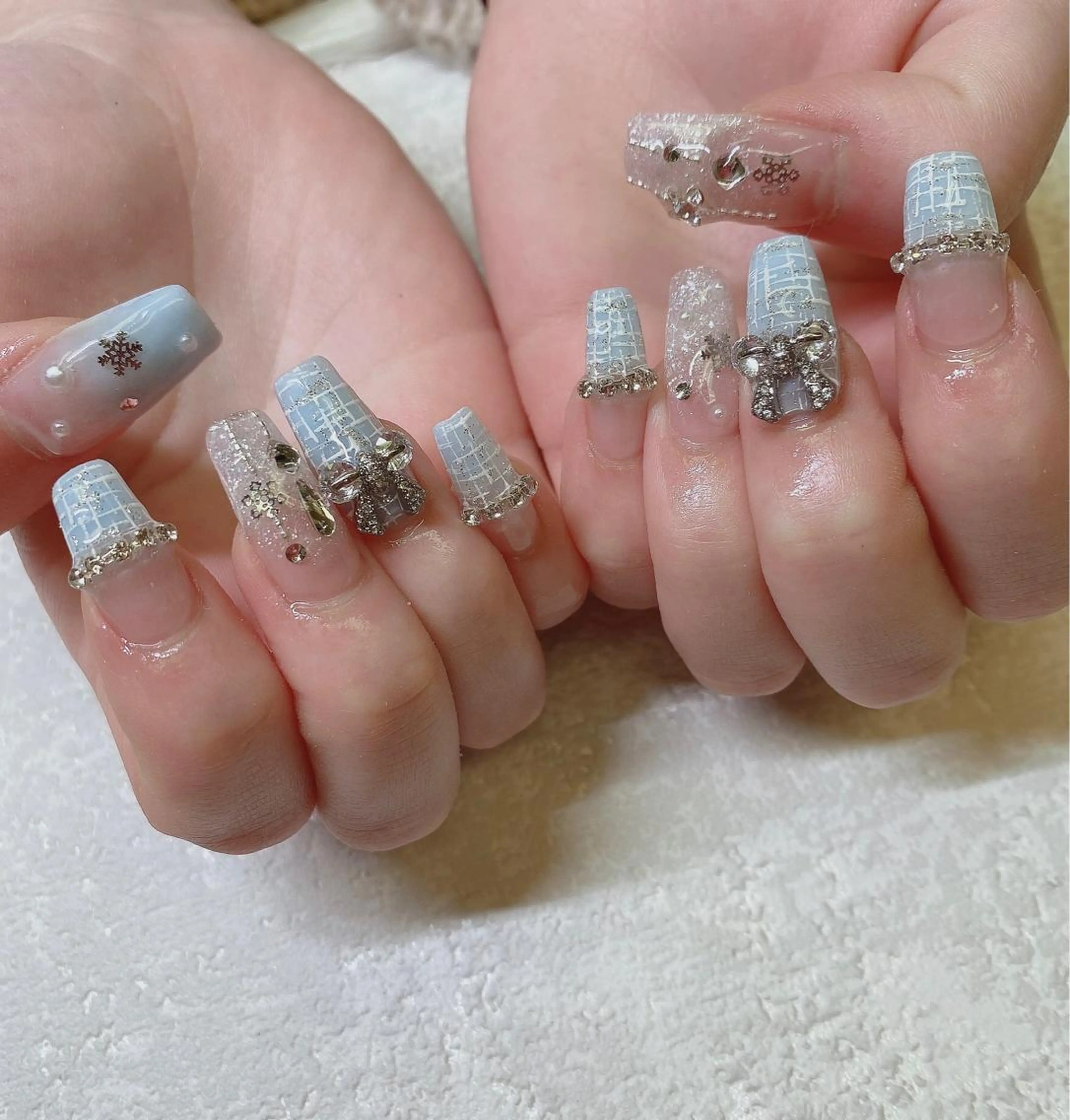 ミディアム ハンドネイル JNA認定講師🌸 RIEのネイルデザイン