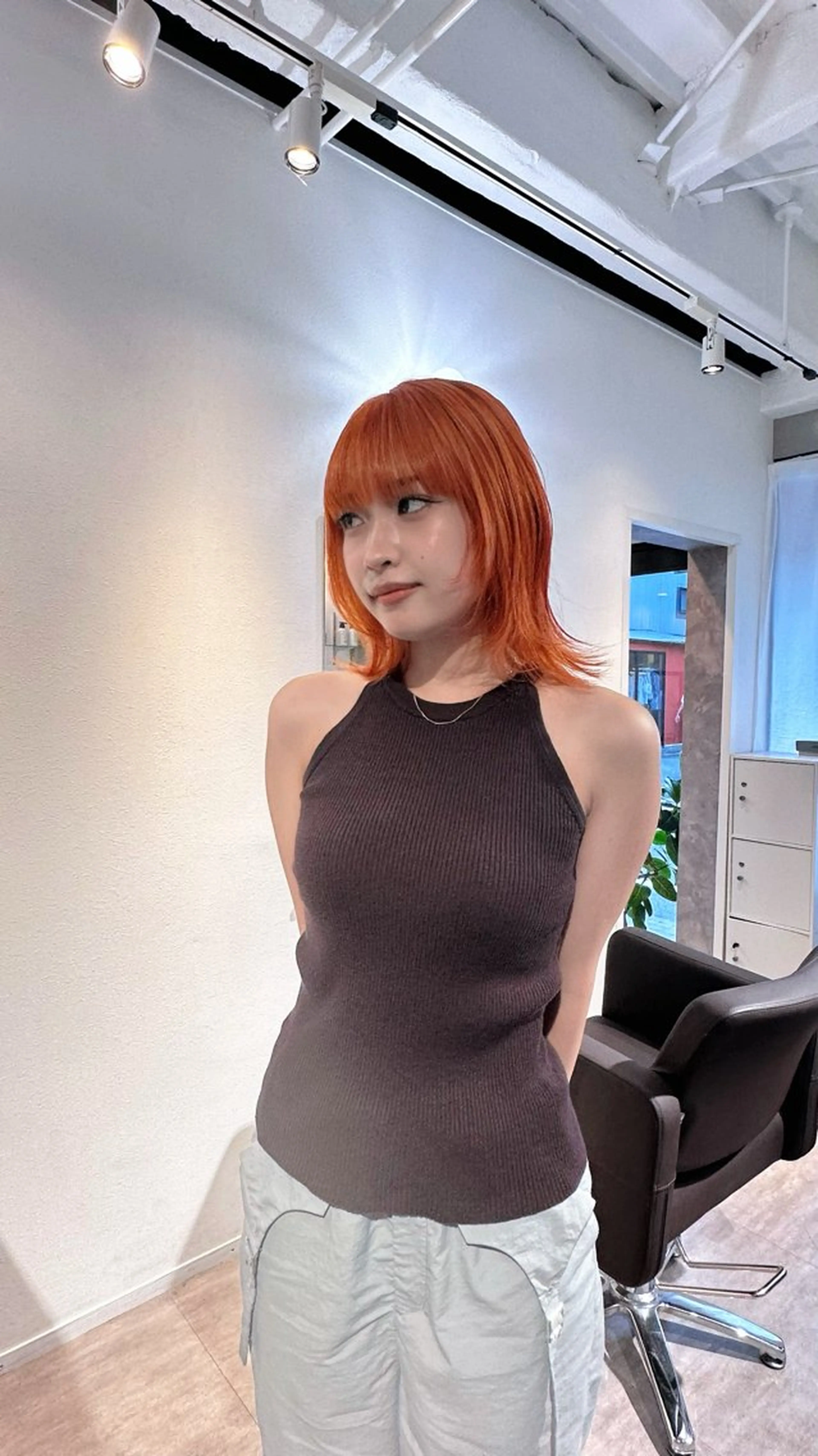 カラー ヘアカラー Asuka/髪質改善 /カラー/ヘアセットのヘアスタイル