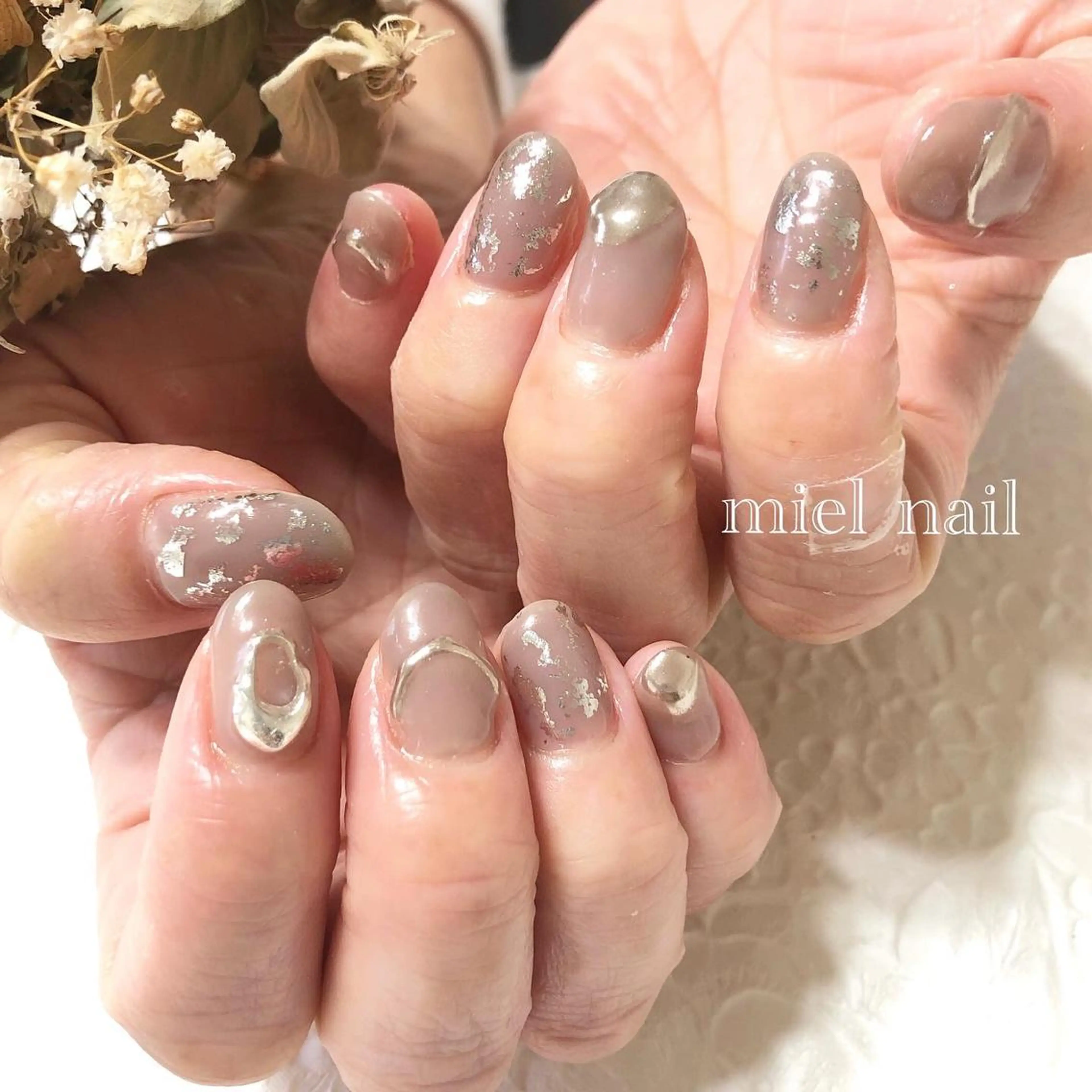 ネイル ハンドネイル miel nailのネイルデザイン