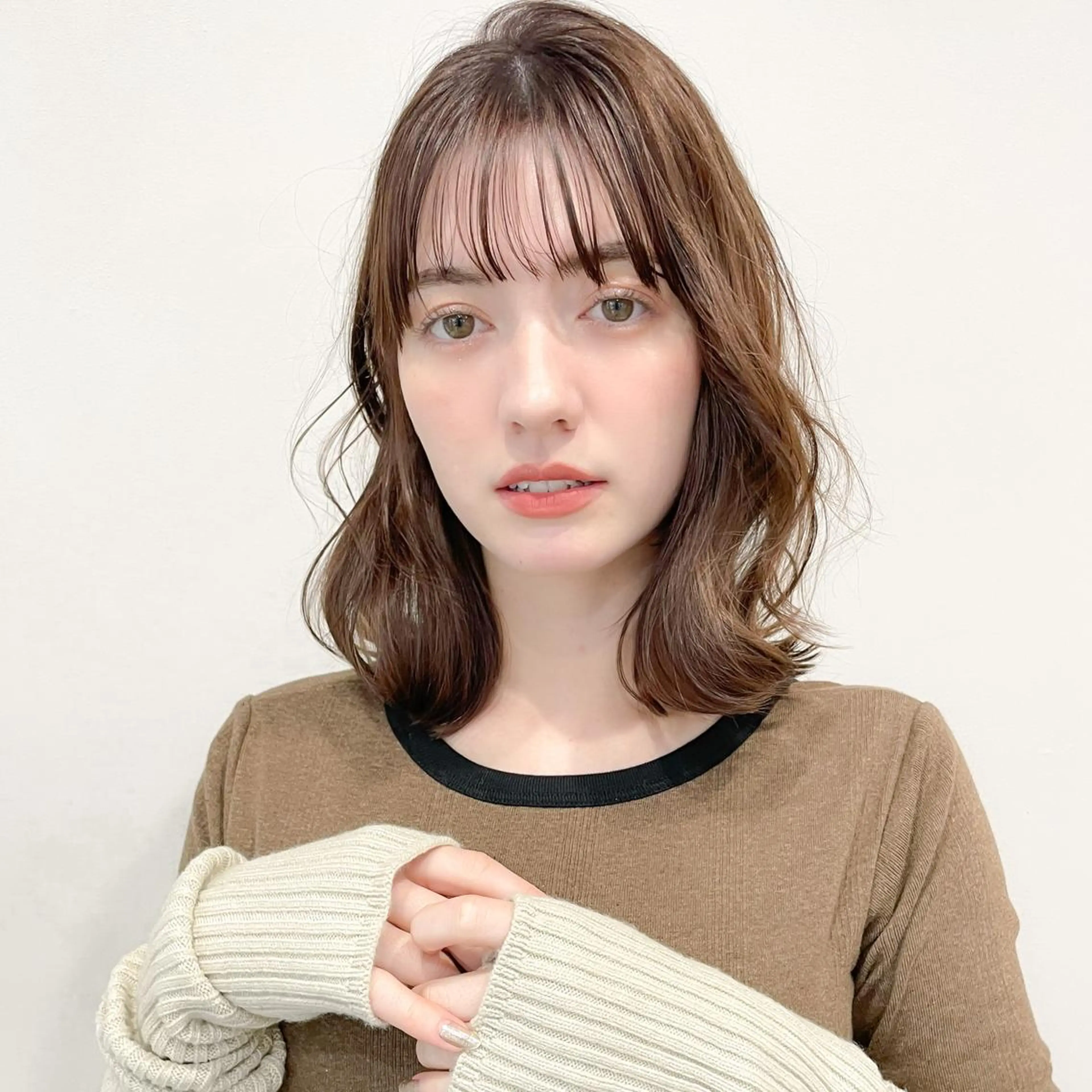 前髪似合わせカット＋韓国風コテ巻き🪞✨の写真