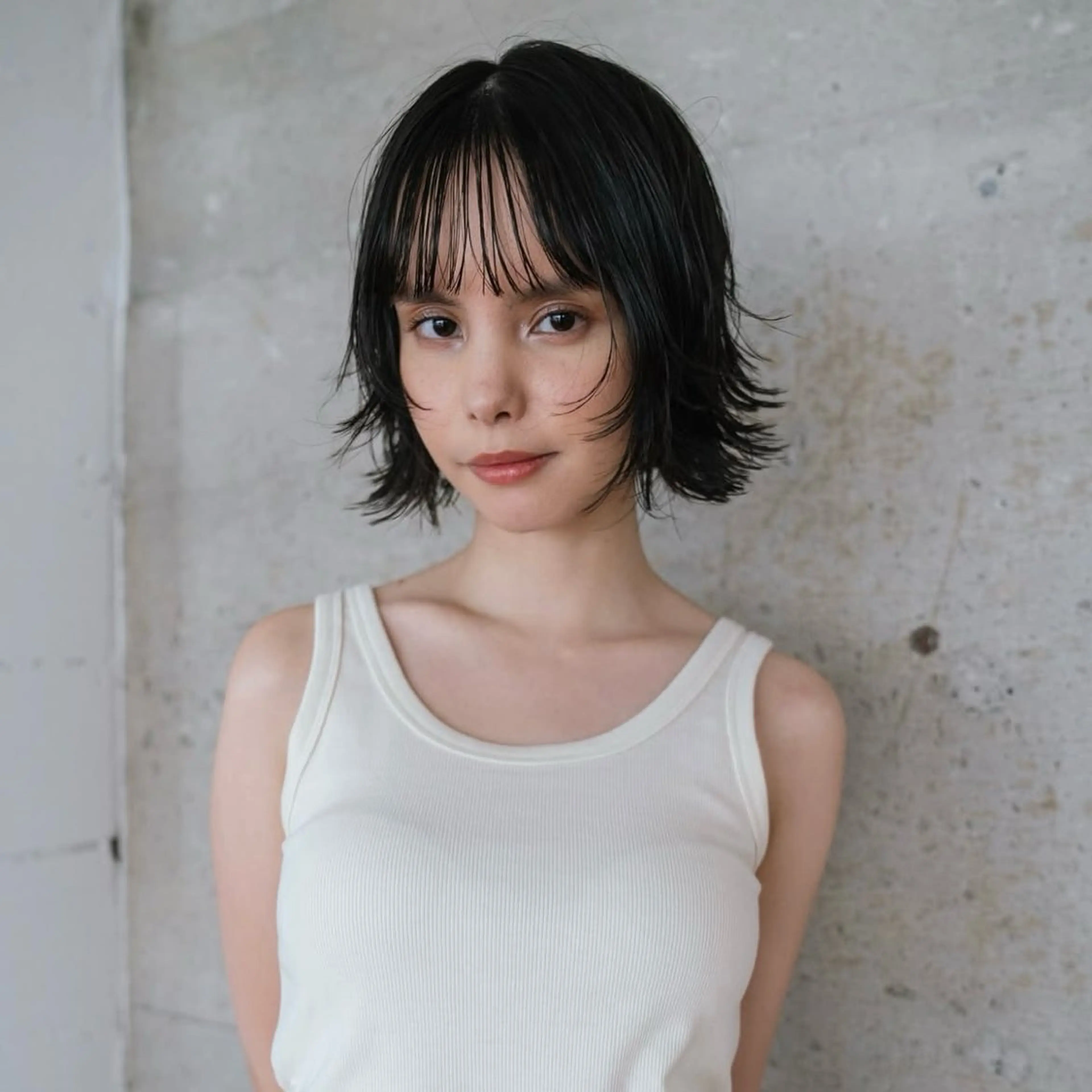 ショート カット ヘアカラー ANY所属・透明感カラー sayaᯓ★のヘアスタイル