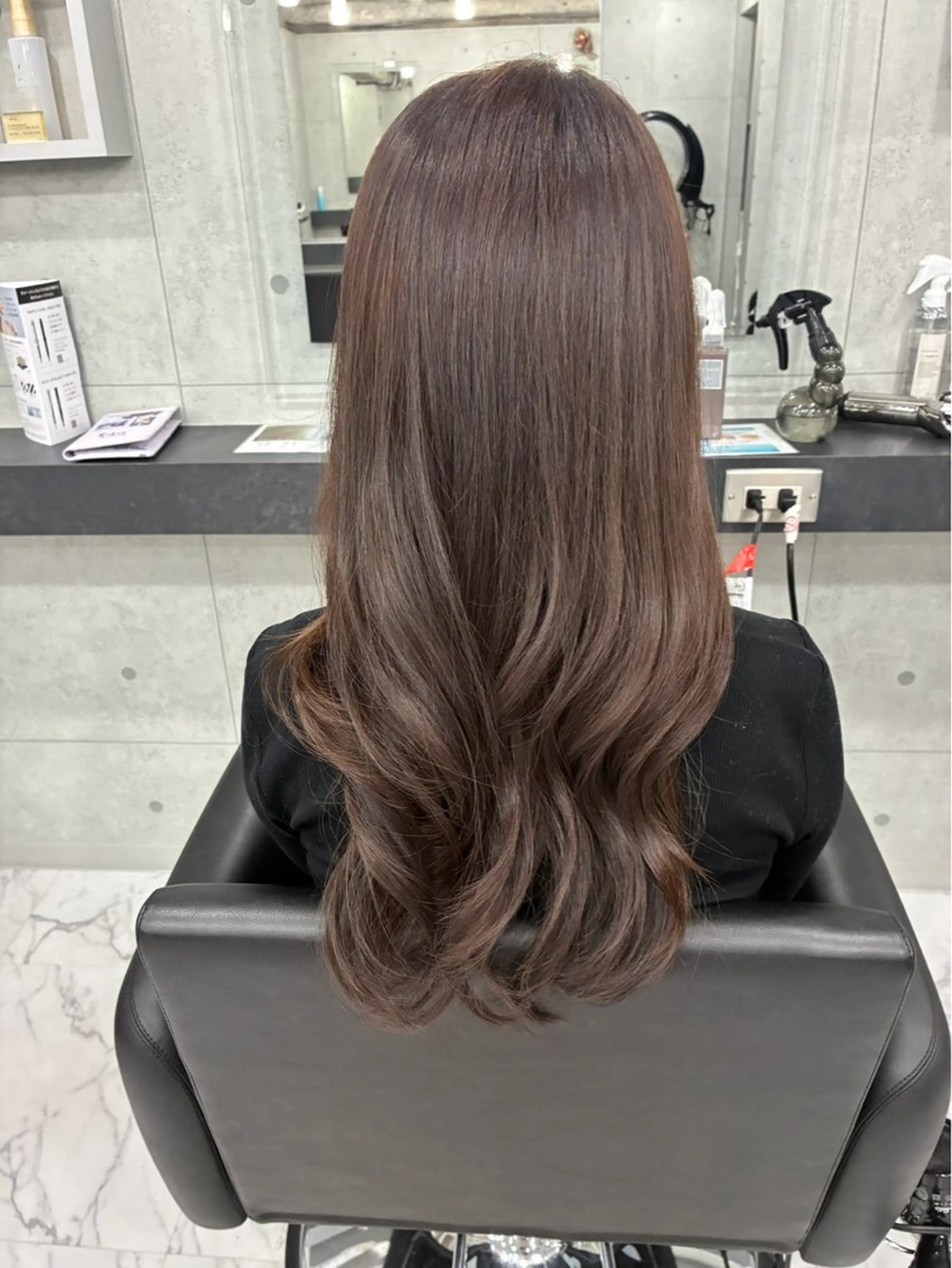 ロング カラー カット ヘアカラー トリートメント Endearing所属・Endearing 北澤那未🌟銀座のヘアスタイル