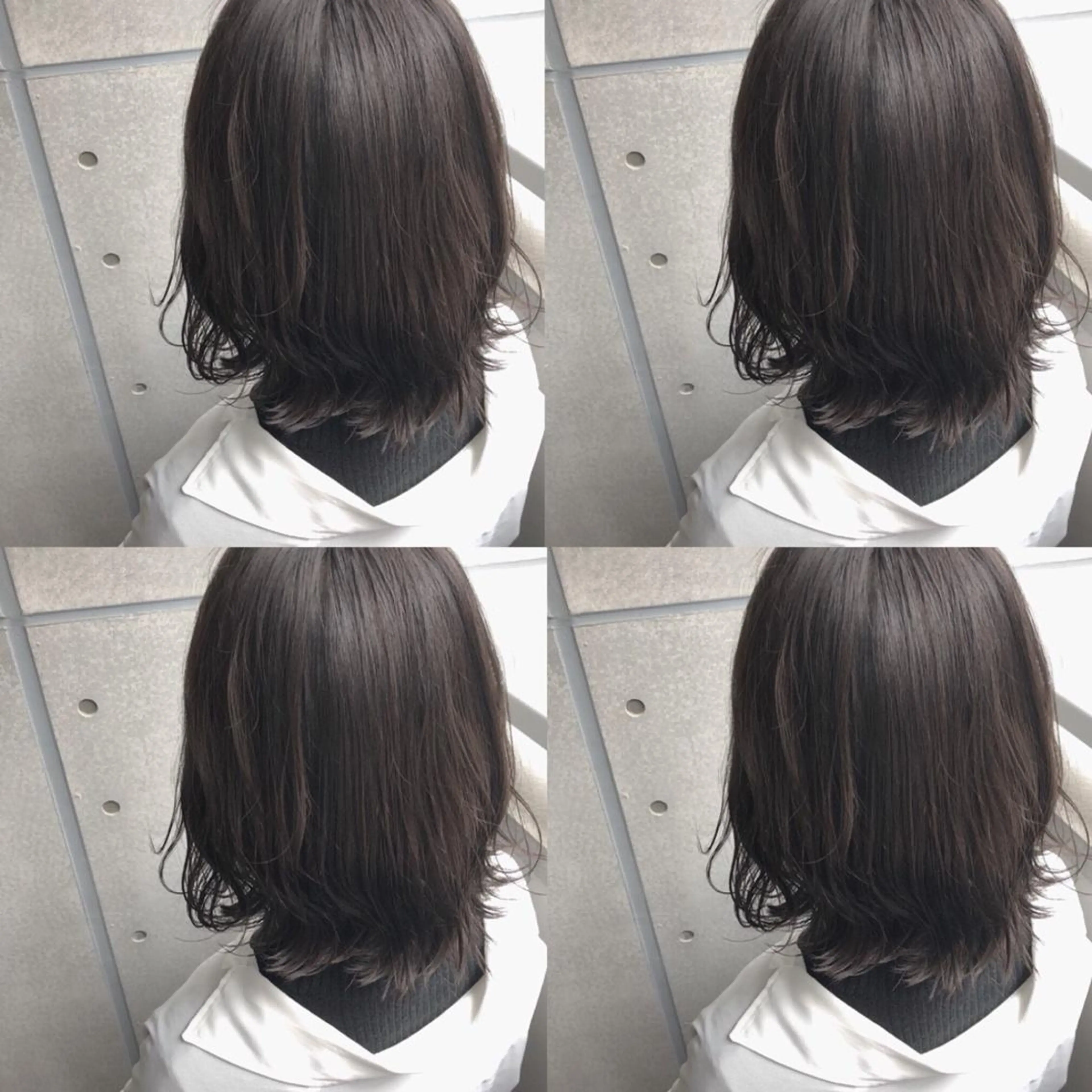 ミディアム カラー マツエク・マツパ 横浜Bob美容師🤎 ERINAのヘアスタイル