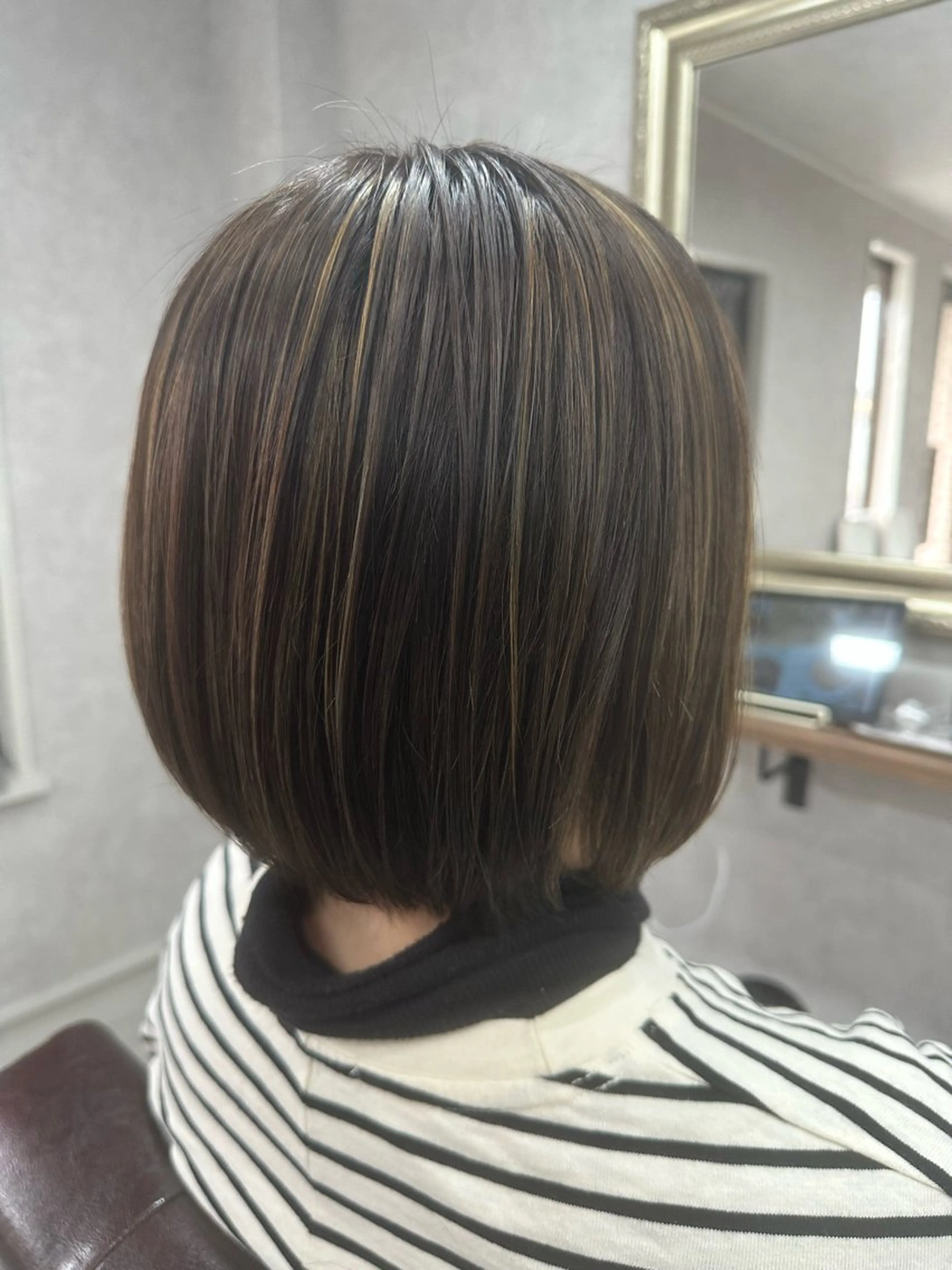 ショート カラー カット ヘアカラー トリートメント Lien 深井店のヘアスタイル