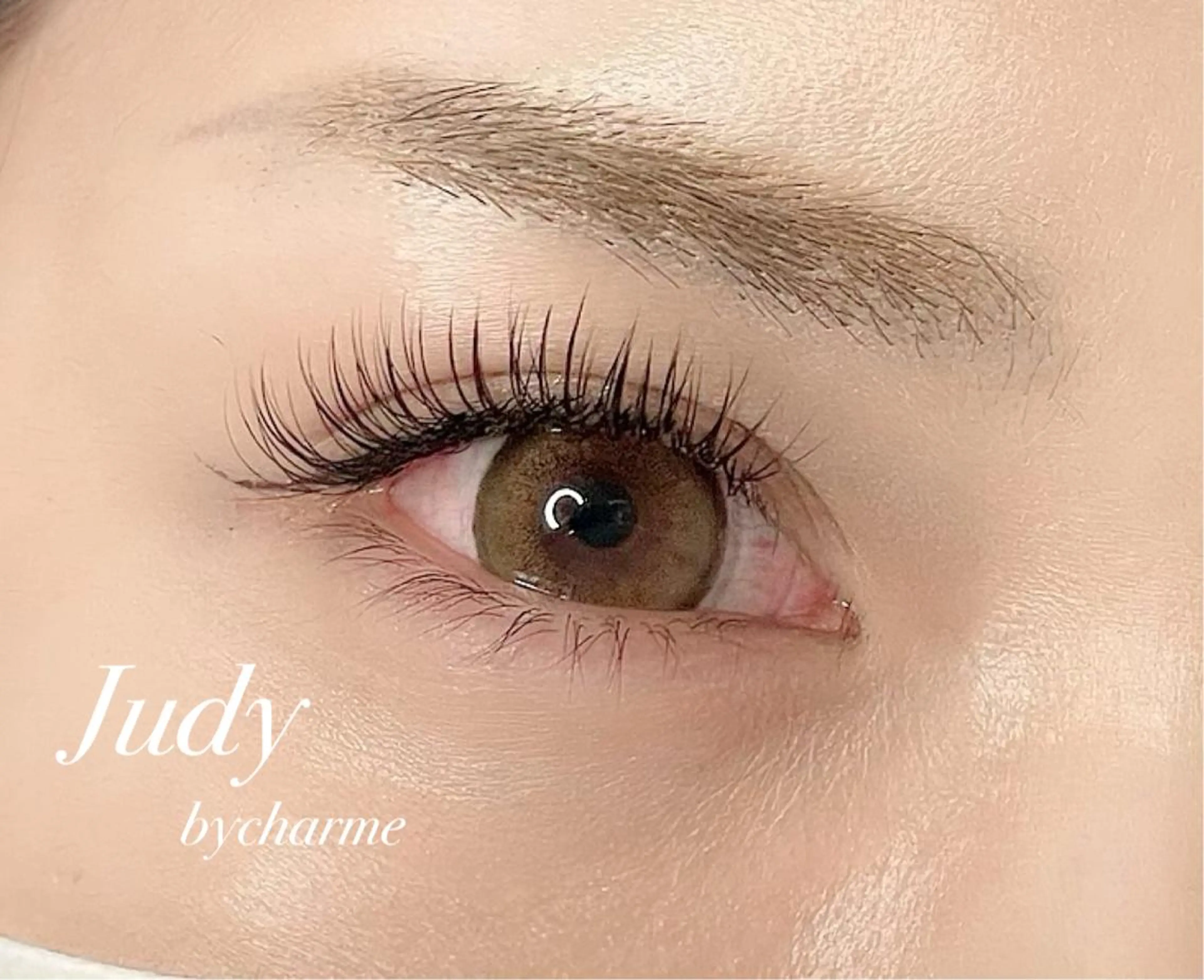 マツエク・マツパ 付け放題 フラットラッシュ パリジェンヌラッシュリフト セーブル マツエク Judy by charmeのマツエク・マツパデザイン