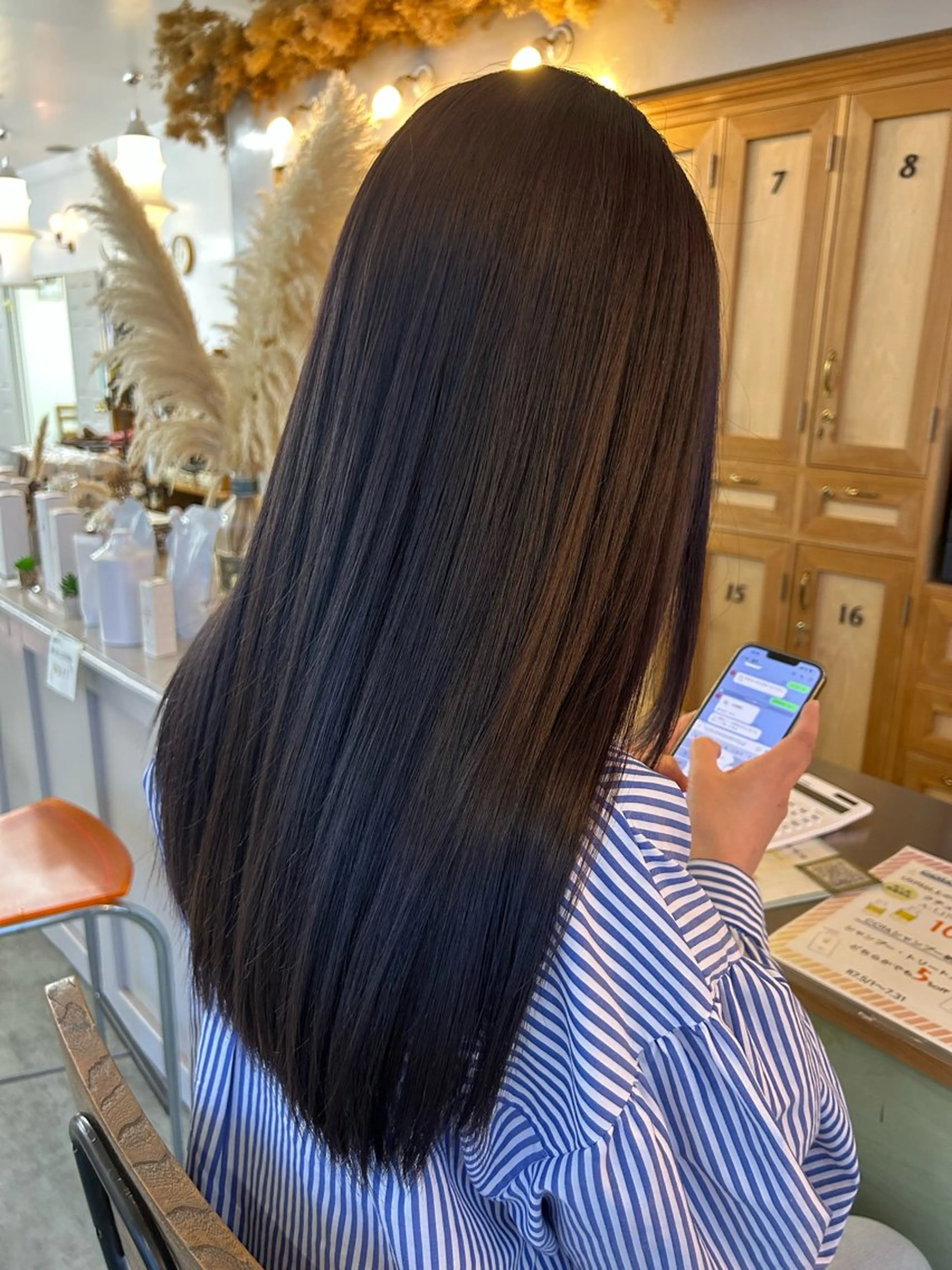 ロング ヘアカラー トリートメント YUIMARL SUZUKAのヘアスタイル