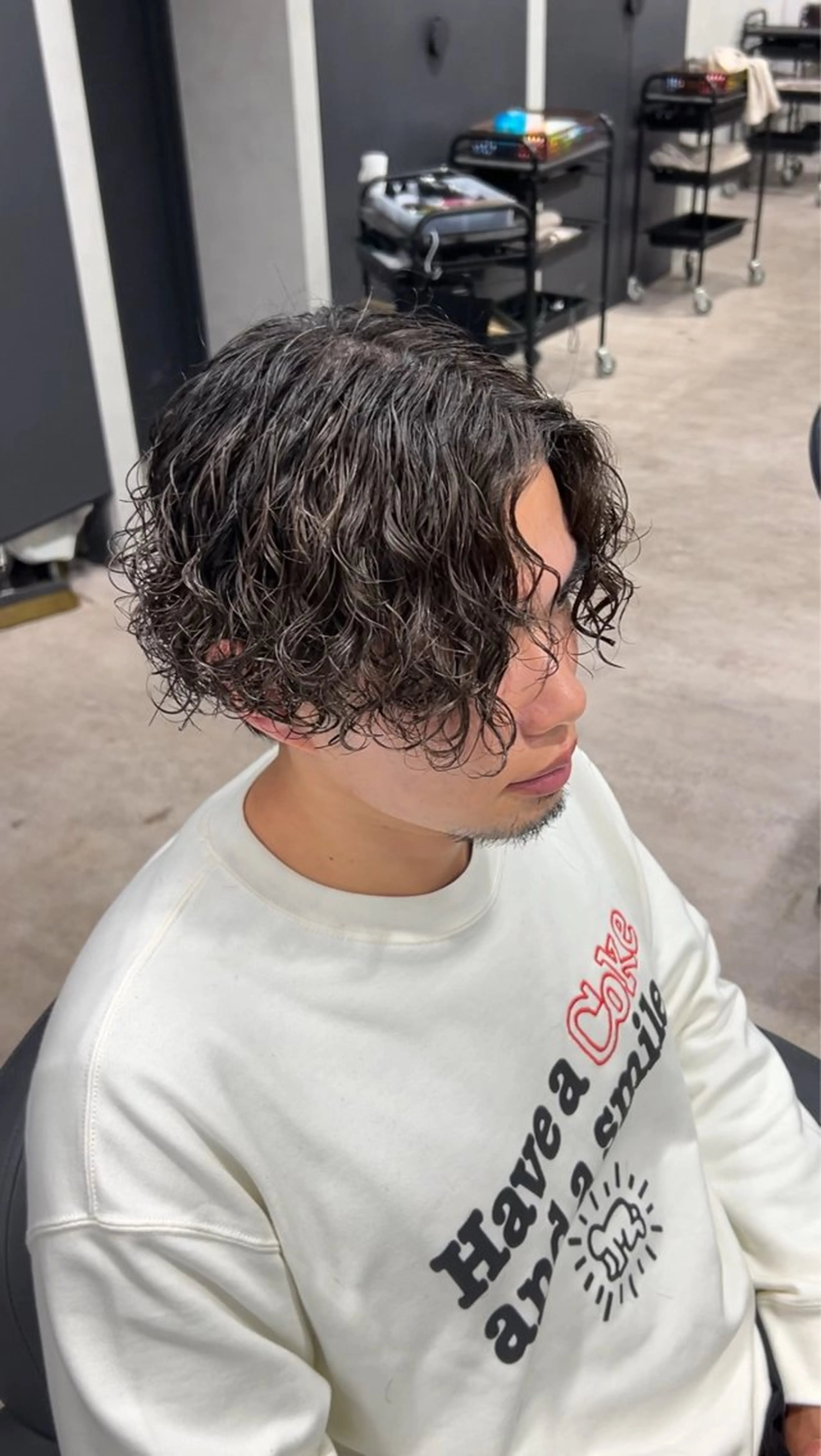 ショート 外国人風カラー職人 レオのヘアスタイル