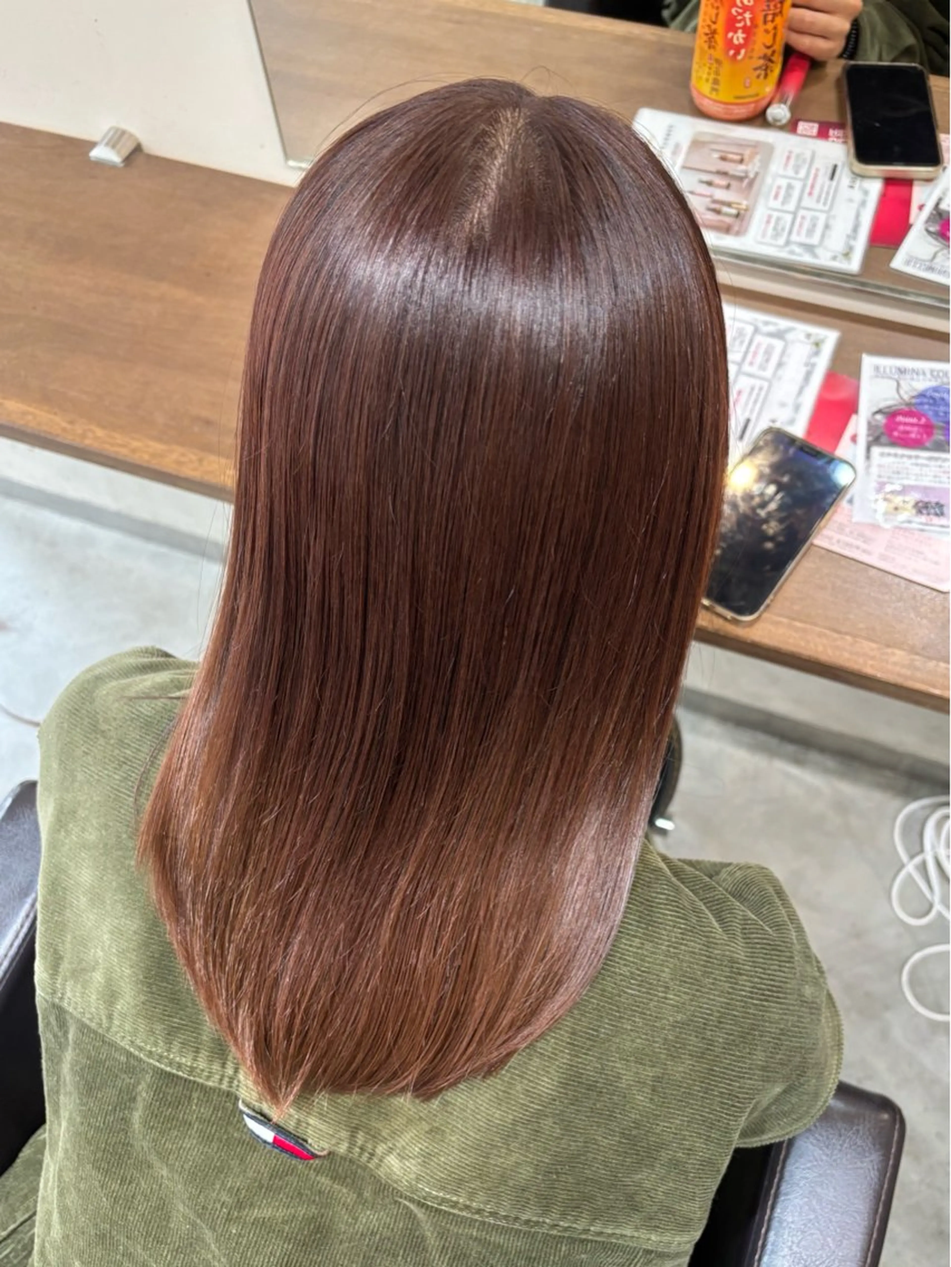 🌿ダメージレス🌿カット+縮毛矯正+inborn 5stepトリートメント✨の写真