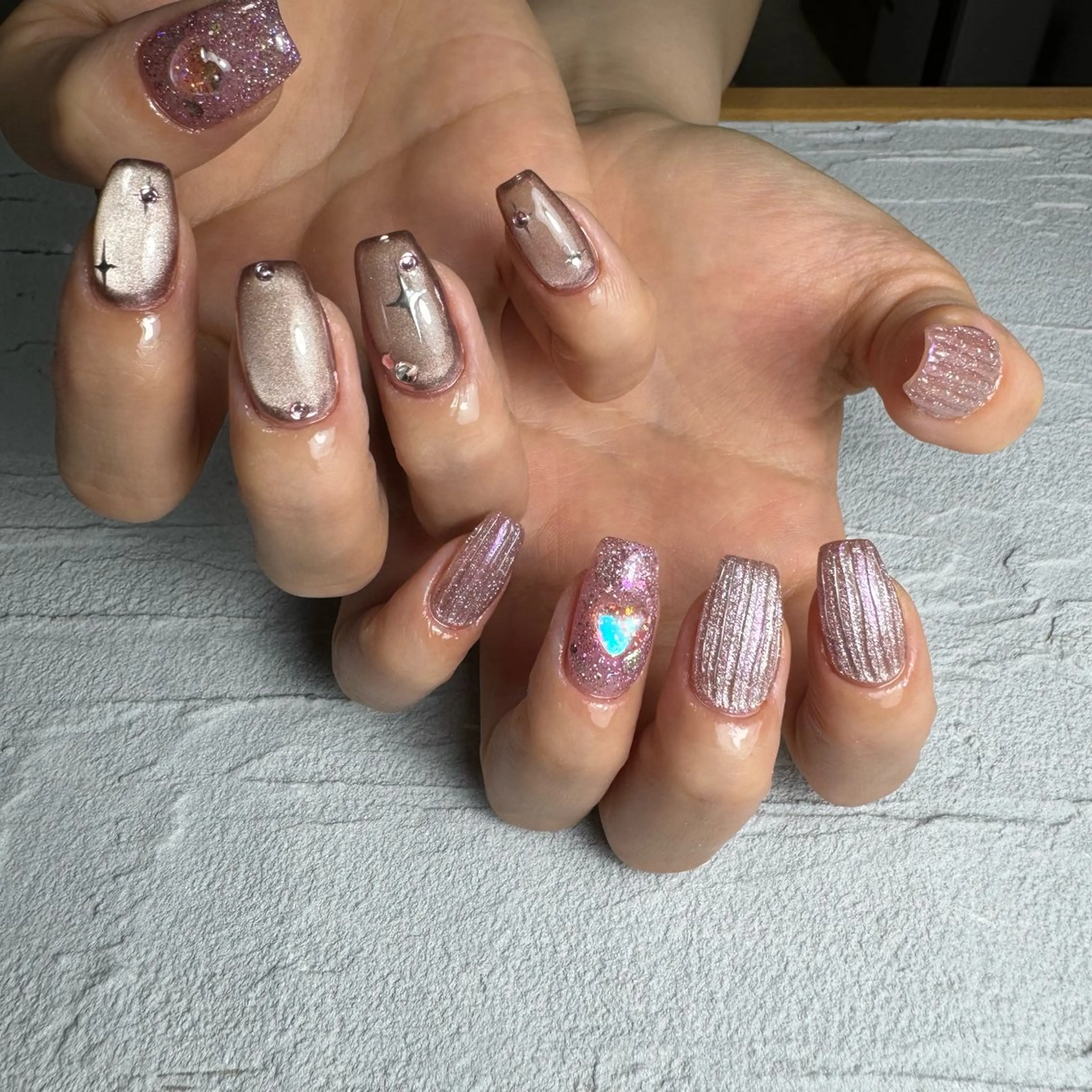 ネイル ハンドネイル Re:Smil所属・☺︎ NOZOMI☺︎のネイルデザイン