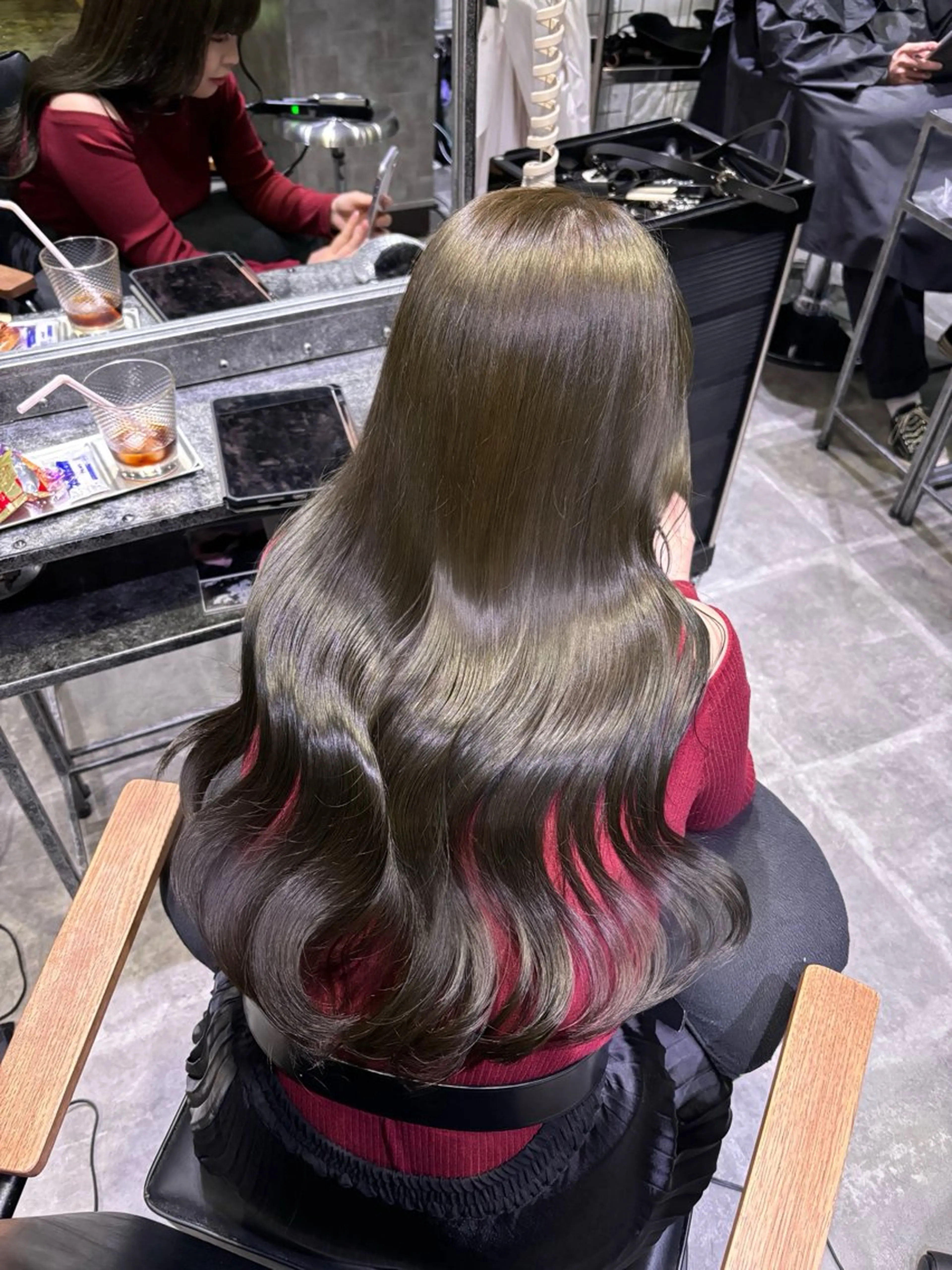 🖤カット+ブリーチなしのダブルカラーの写真