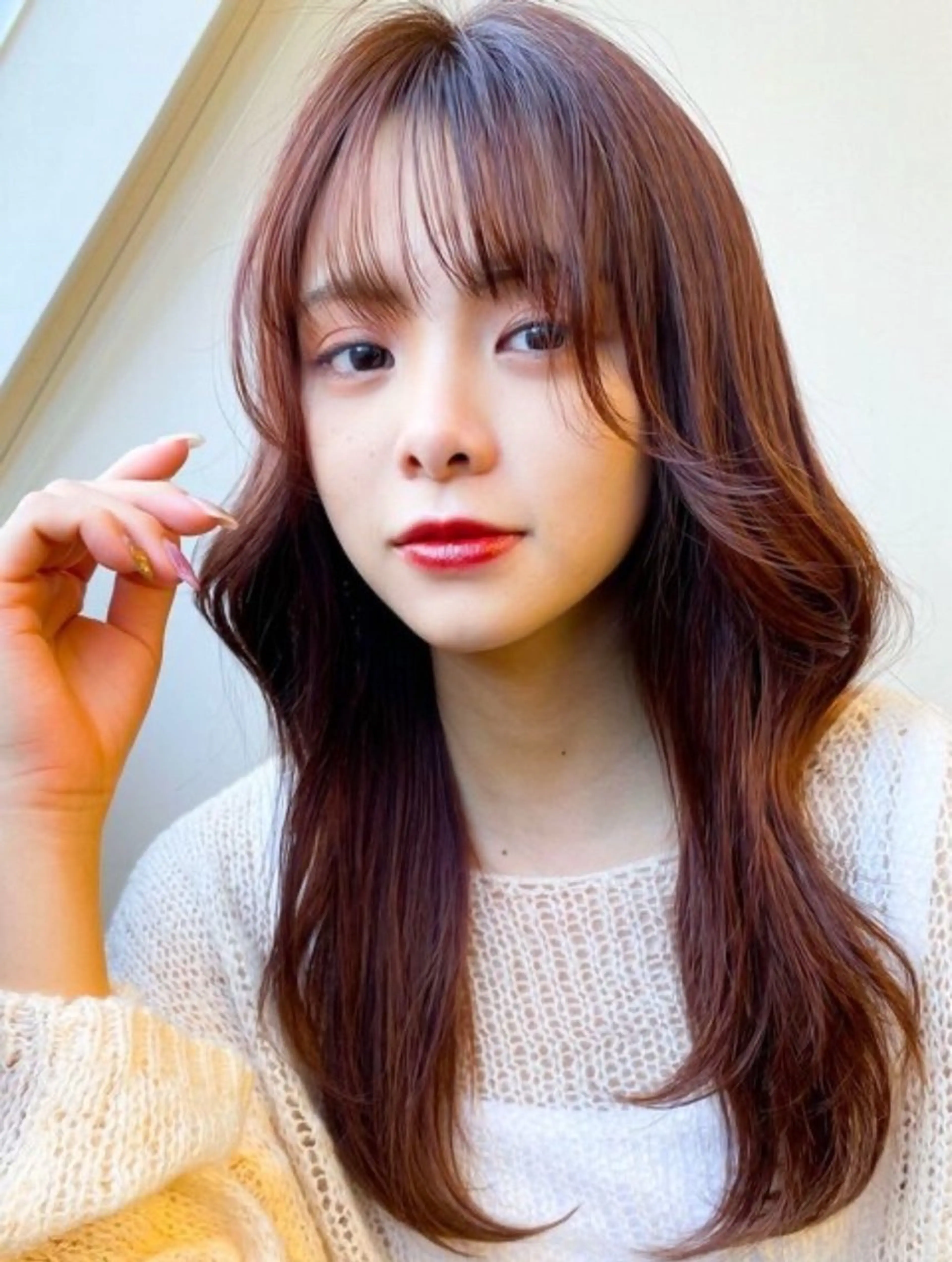 ロング カラー 塚内 将哉のヘアスタイル