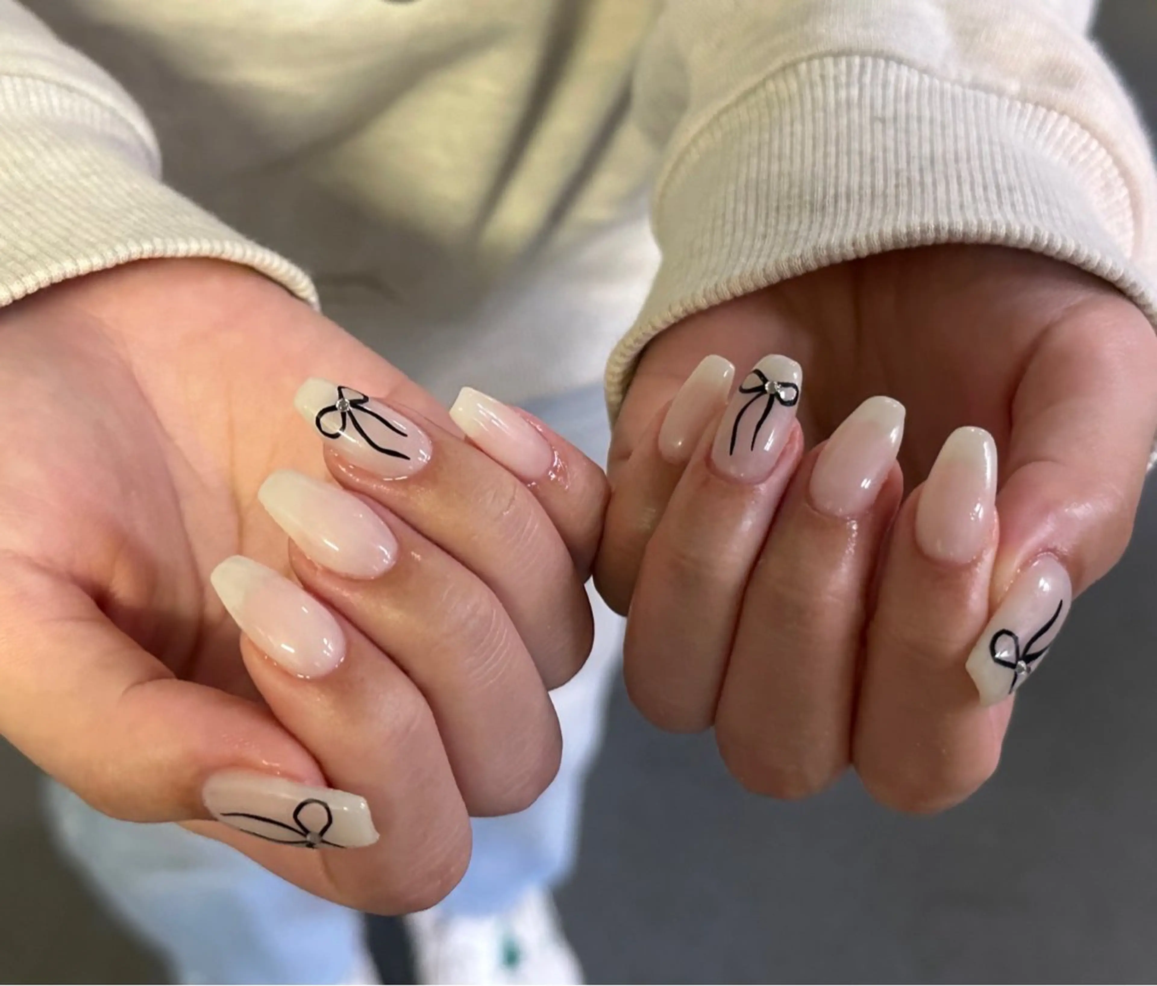 ネイル ハンドネイル ハンドケア 🍑 momo_nailのネイルデザイン
