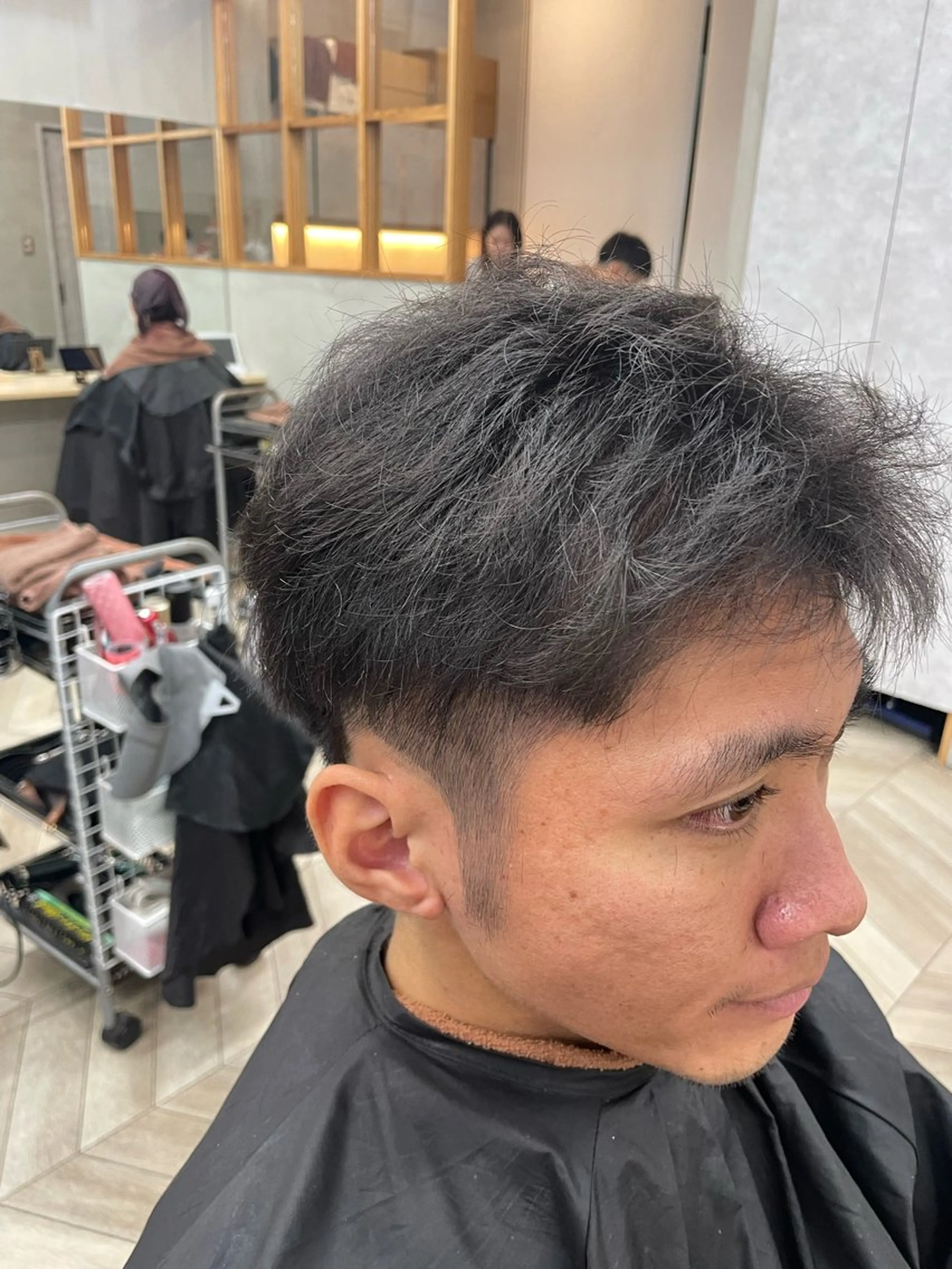 メンズ カット 佐野 広祐のヘアスタイル