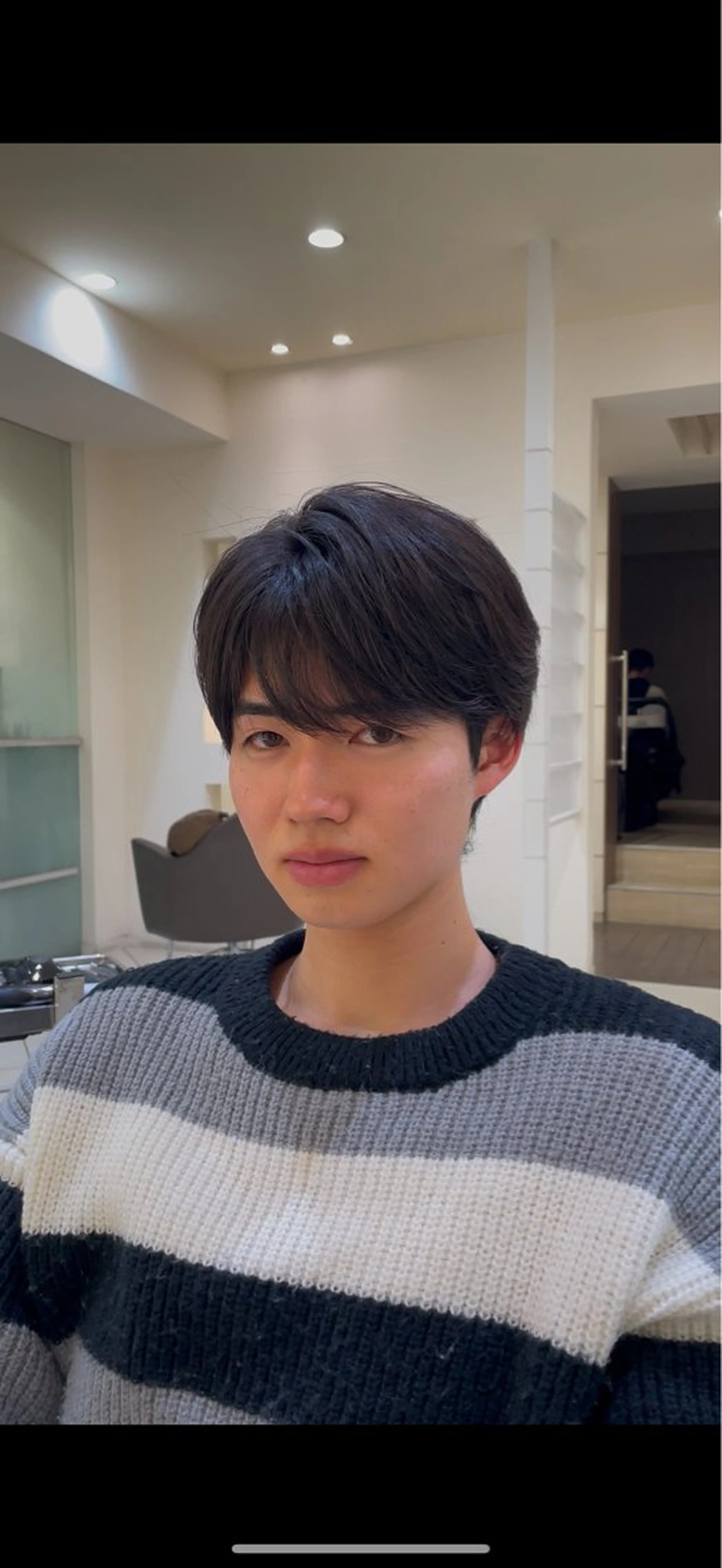 メンズ マッシュ カット ヘアセット メンズ縮毛矯正 ブリーチカラー/まやのヘアスタイル