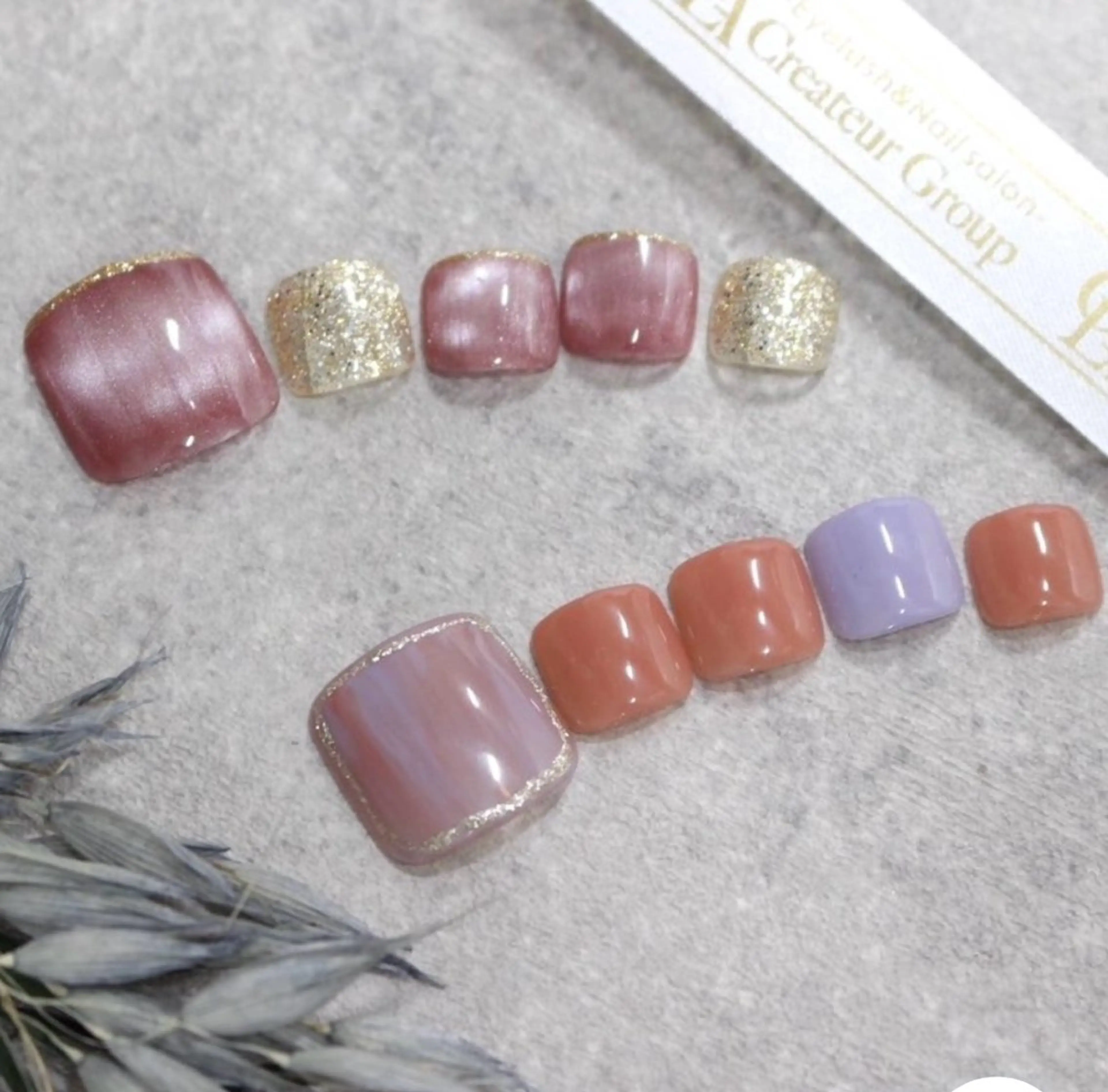 フット🫧選べる300種類からプチ定額💅🏻ソフトジェルオフ込みの写真