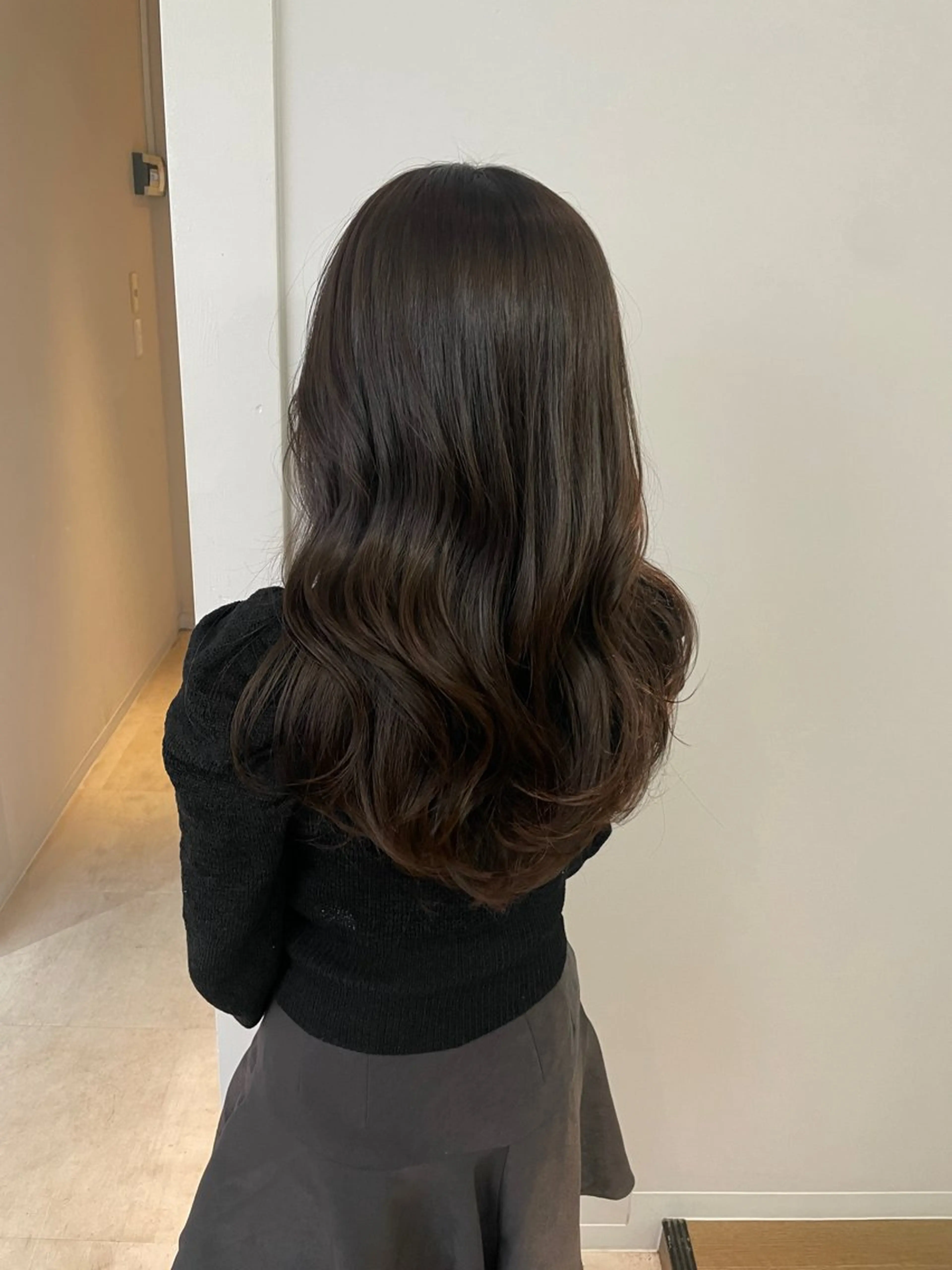 ロング カラー カット ヘアカラー トリートメント HARUKA韓国ヘア /Luana梅田のヘアスタイル