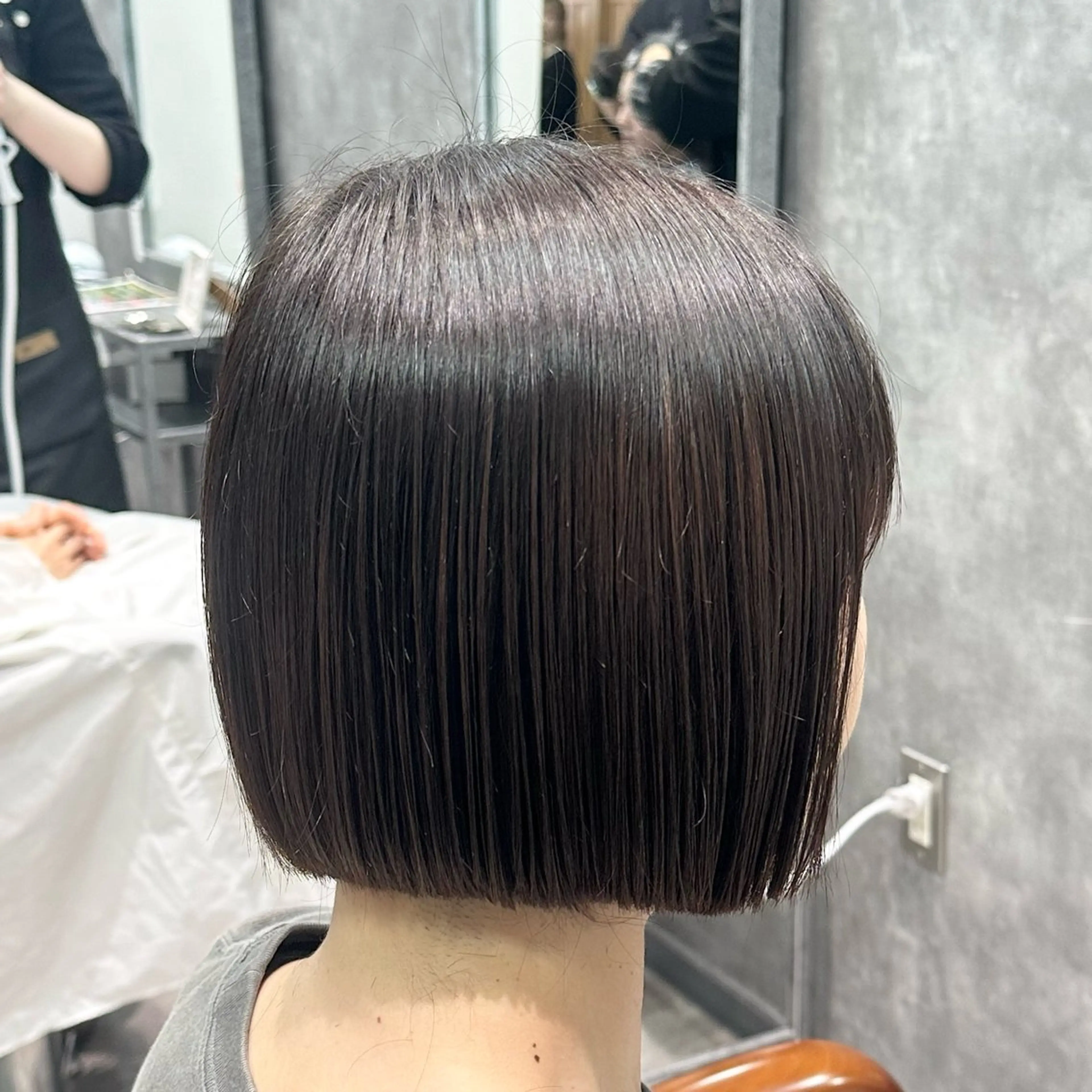 ミディアム カラー 似合わせボブ 🌻 北澤七海のヘアスタイル