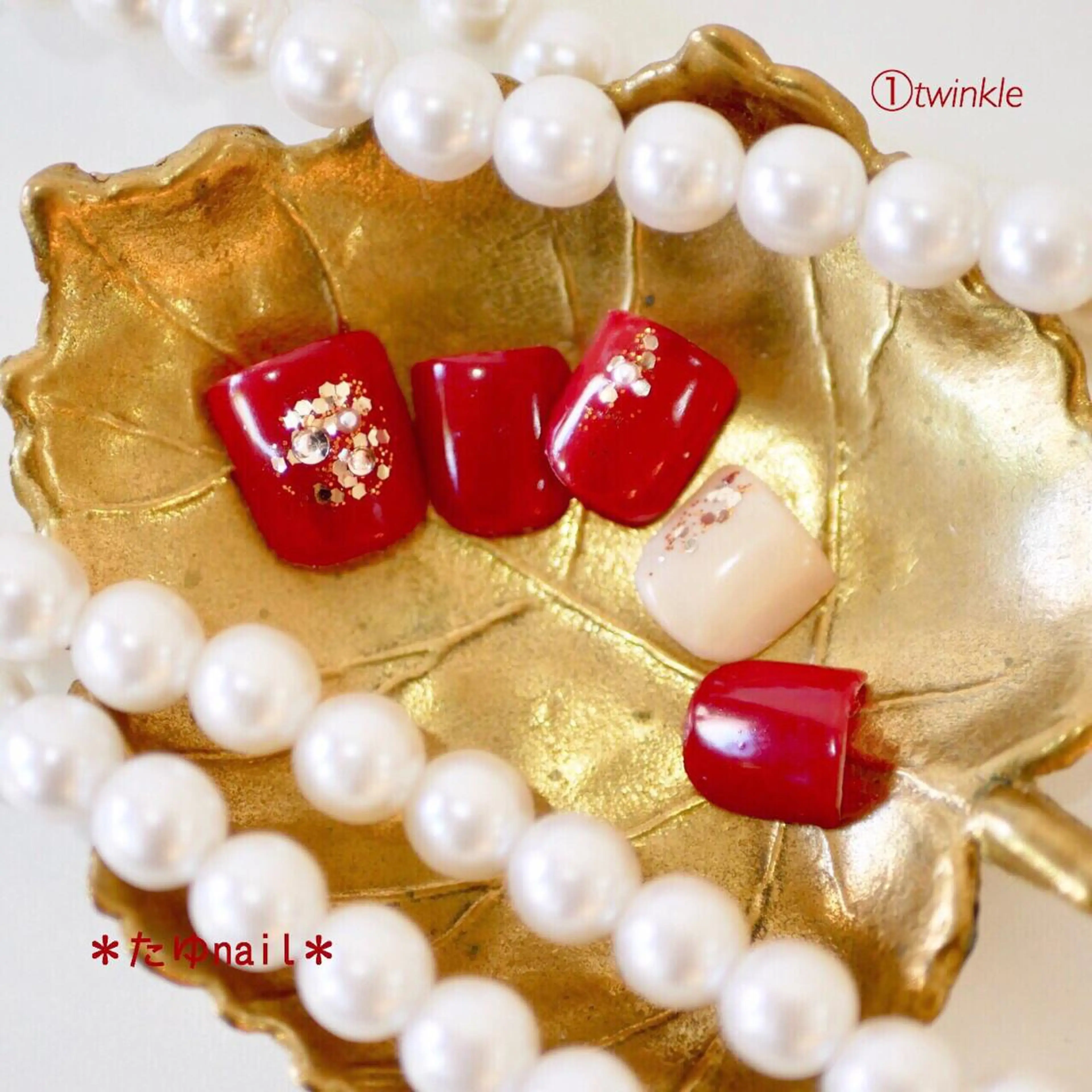 ネイル フットネイル ネイルサロン・ネイルスクール たゆnail所属・ネイルサロン 【たゆnail】のネイルデザイン