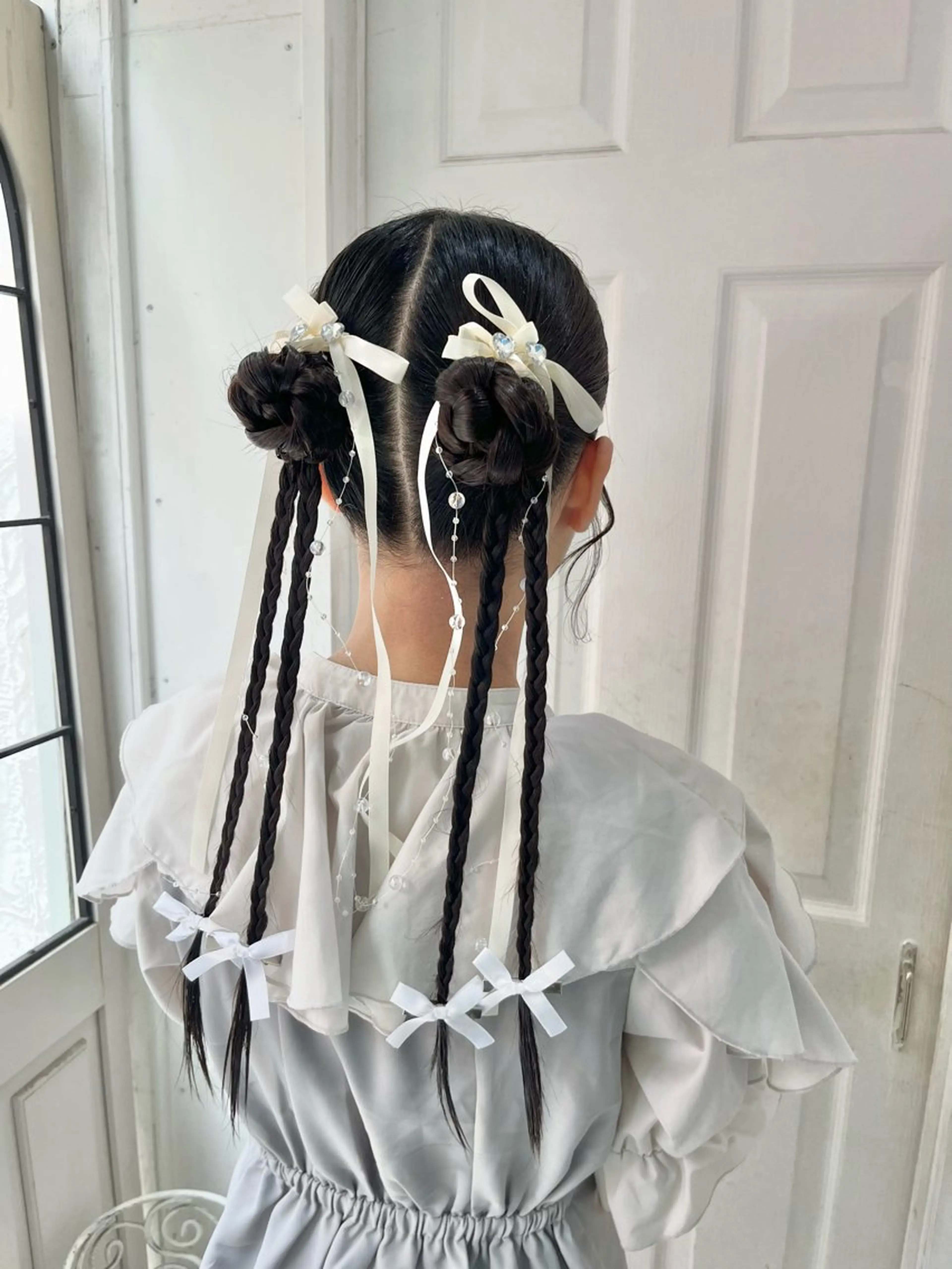 ロング ヘアアレンジ ヘアセット uros.所属・🩵aiko / モデル募集中️🩵のヘアスタイル