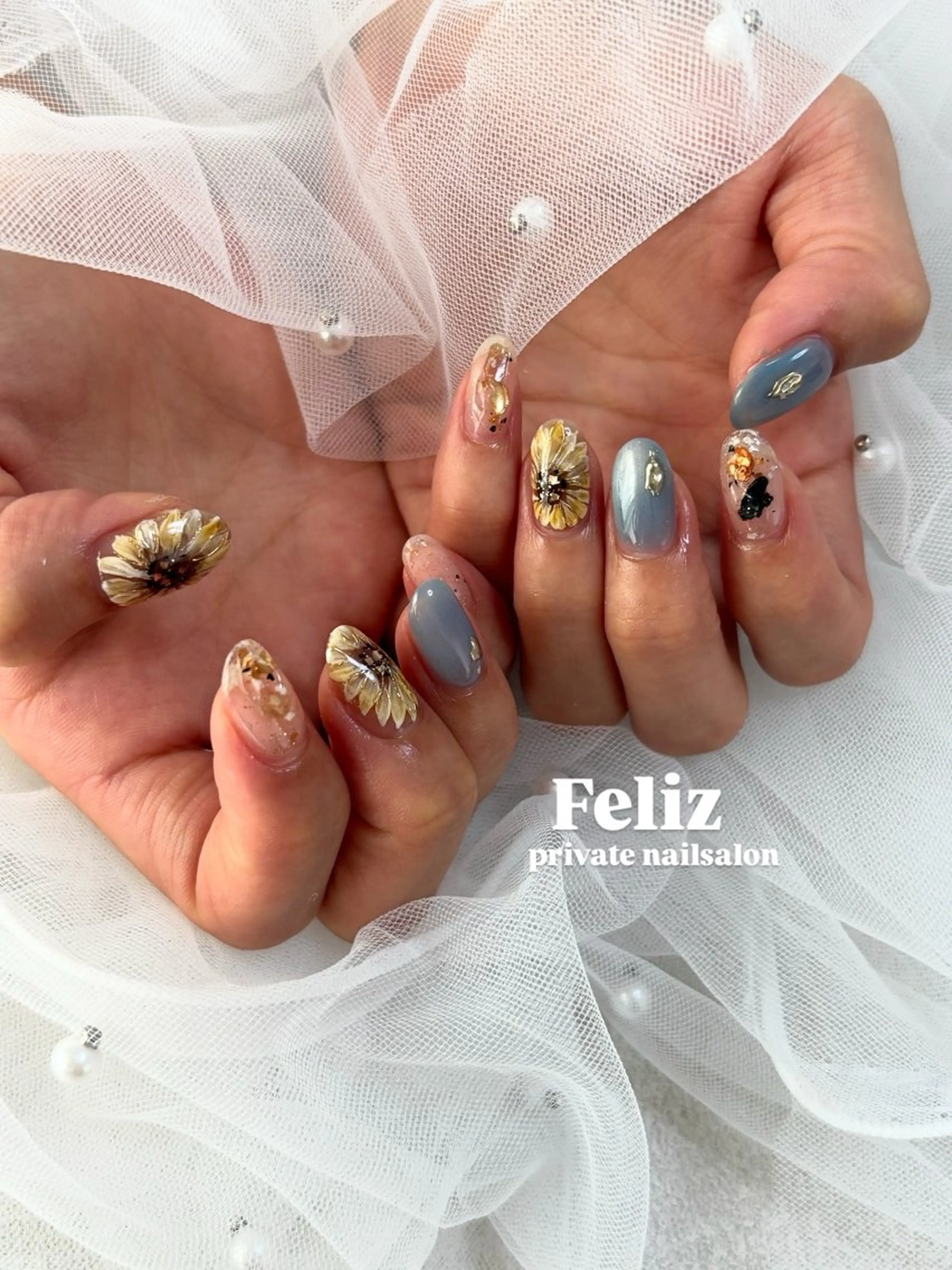 ネイル ハンドネイル ハンドケア Feliz所属・Feliz 楽しいネイルサロンのネイルデザイン