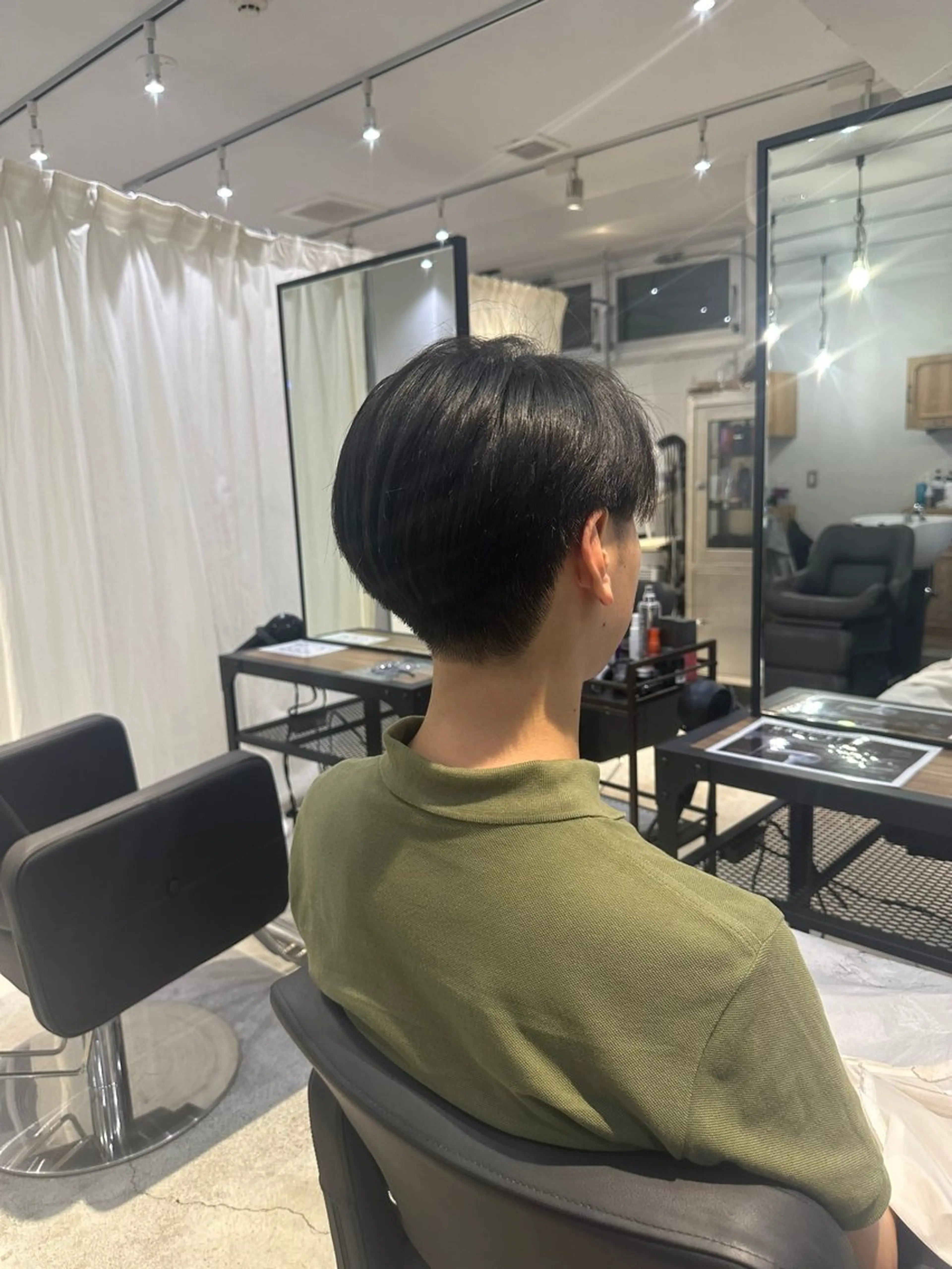 メンズ ツーブロック 刈り上げ kii所属・サエキ ルイのヘアスタイル