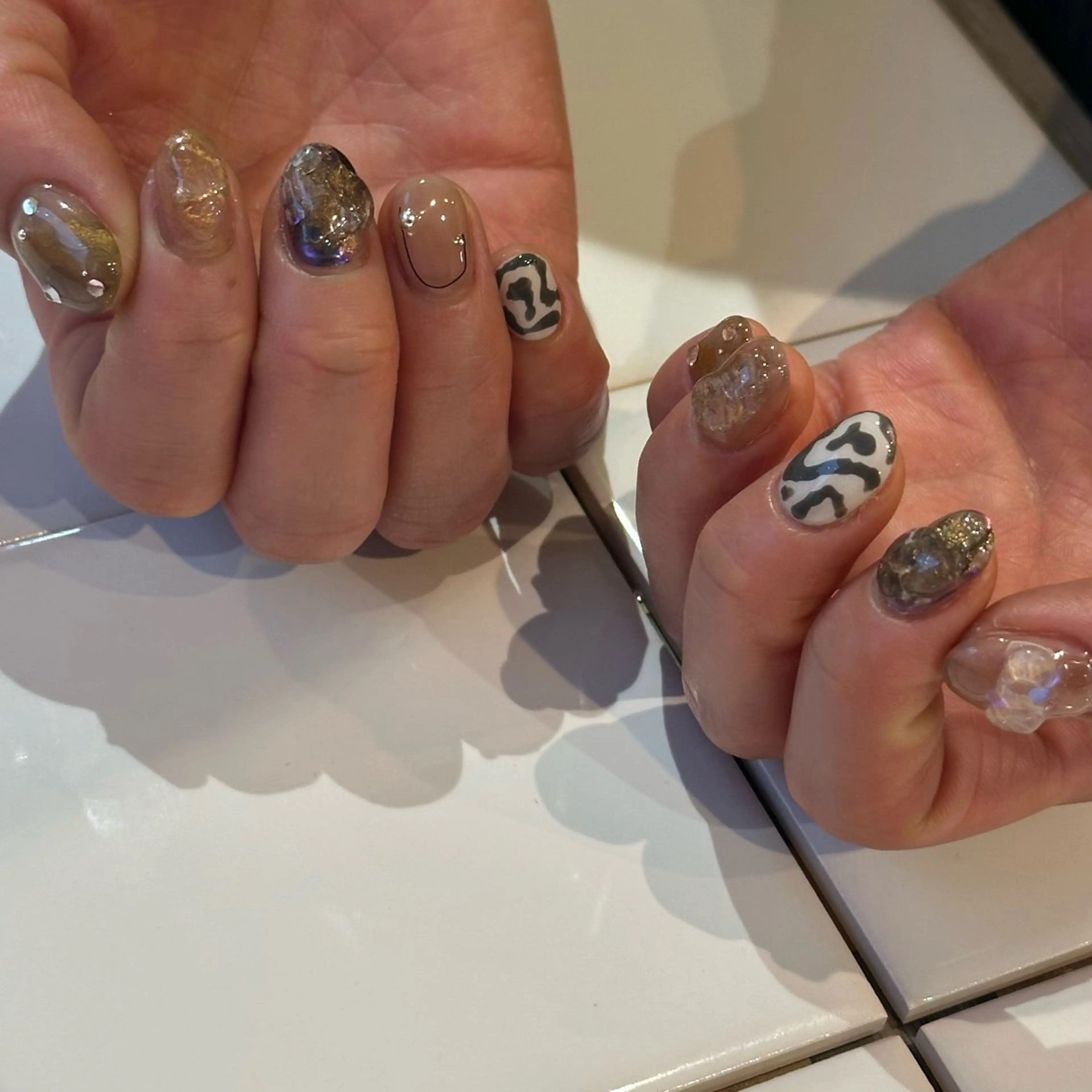 ネイル ニュアンスネイル ハンドネイル Natsuko 🐥のネイルデザイン