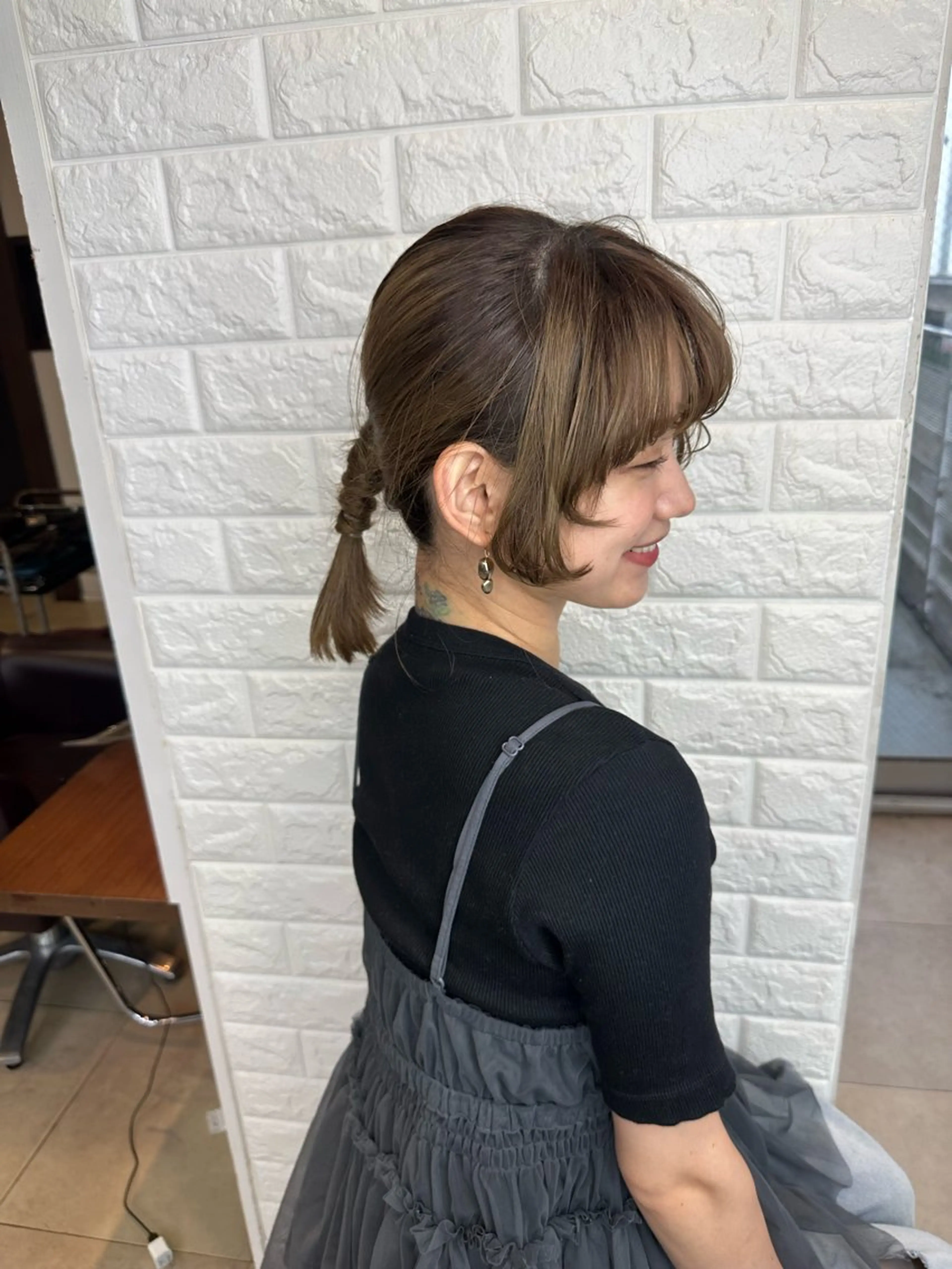 ミディアム ヘアアレンジ ひな ALBA🐰三鷹のヘアスタイル