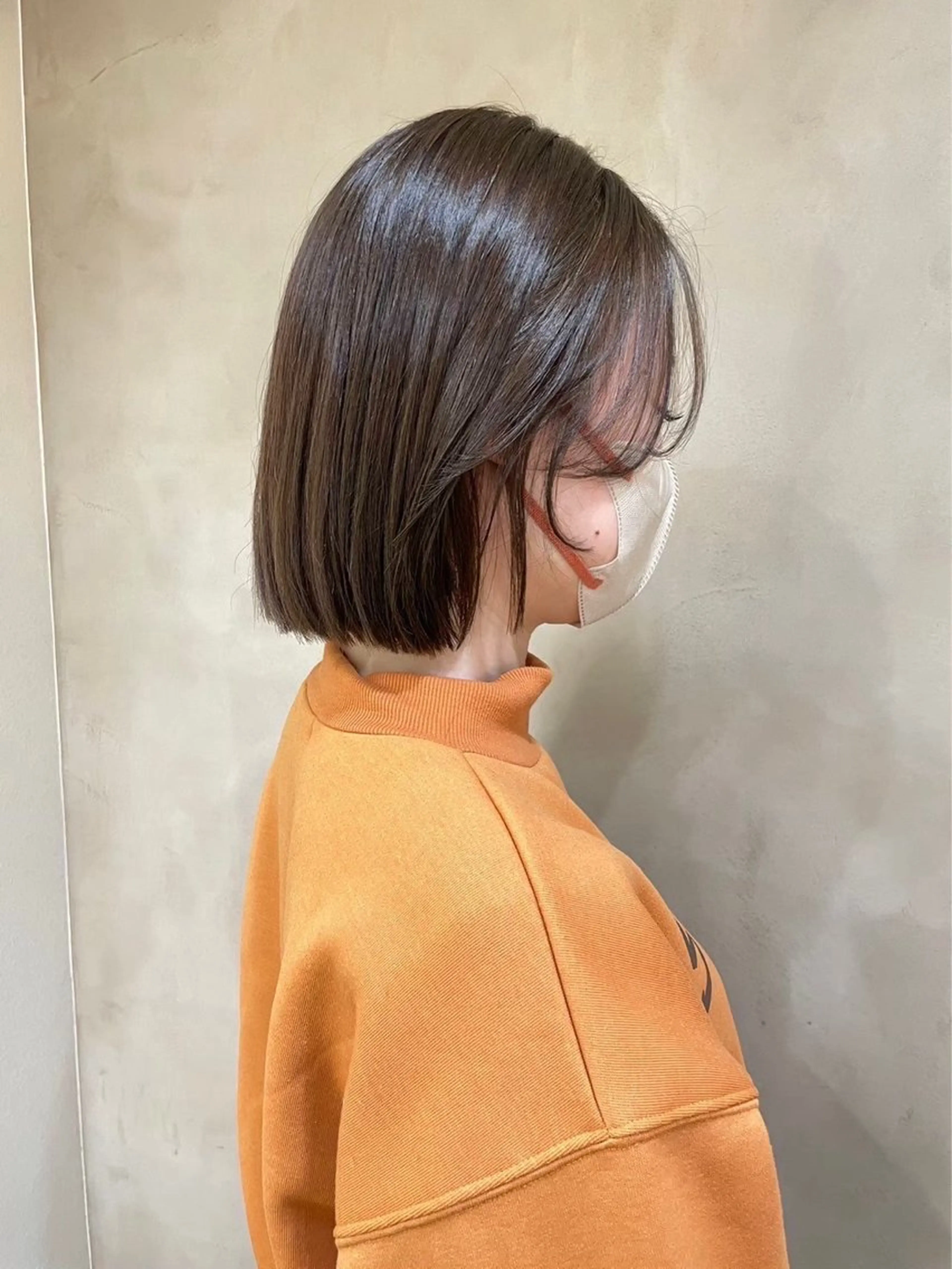 ミディアム rino/カット /ミディアム/名古屋のヘアスタイル