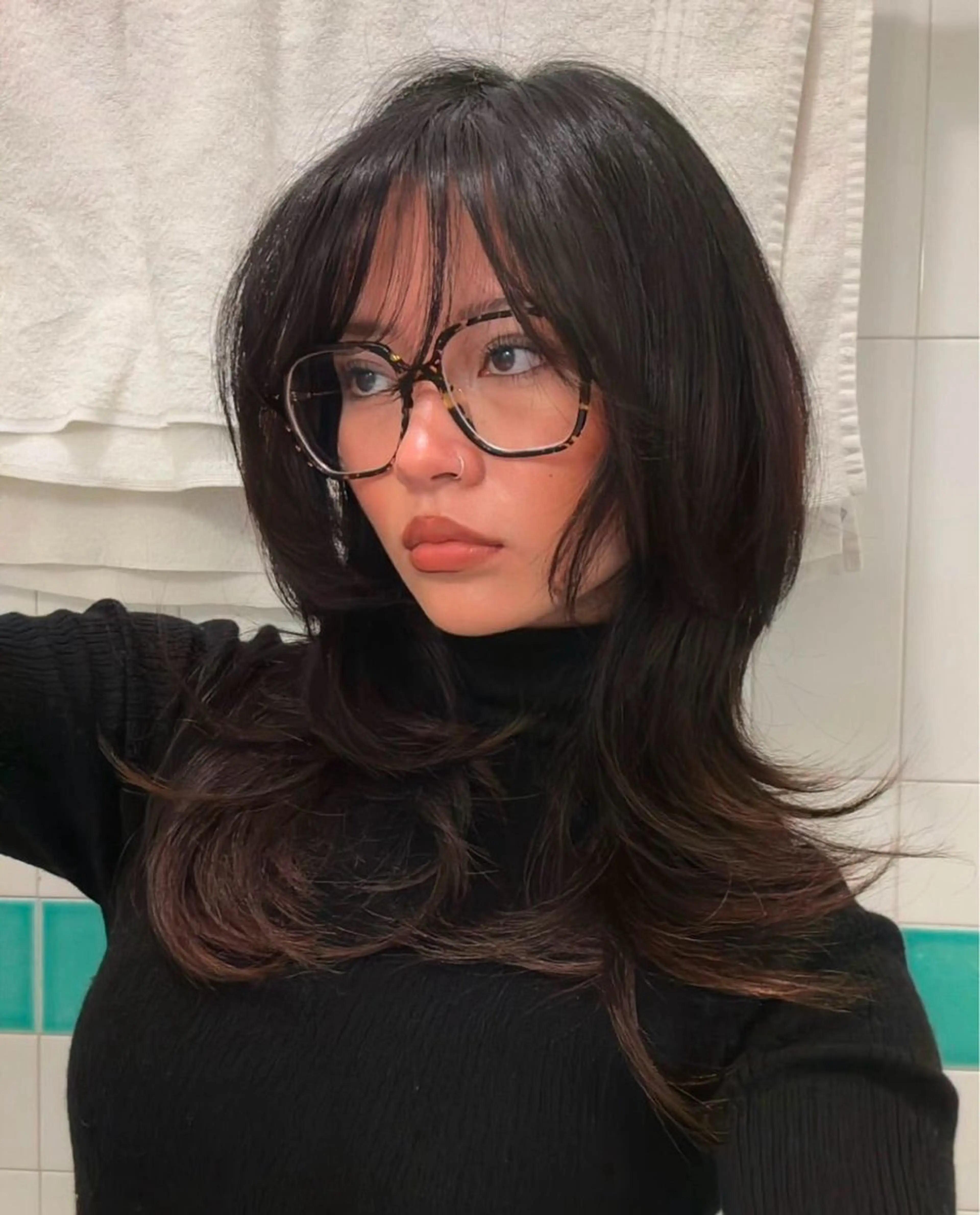 ꒰月曜日限定価格 ꒱ロングレイヤーカット(胸あたりの方)🪅🎶（シャンプーブロー＋トリートメント込み）の写真