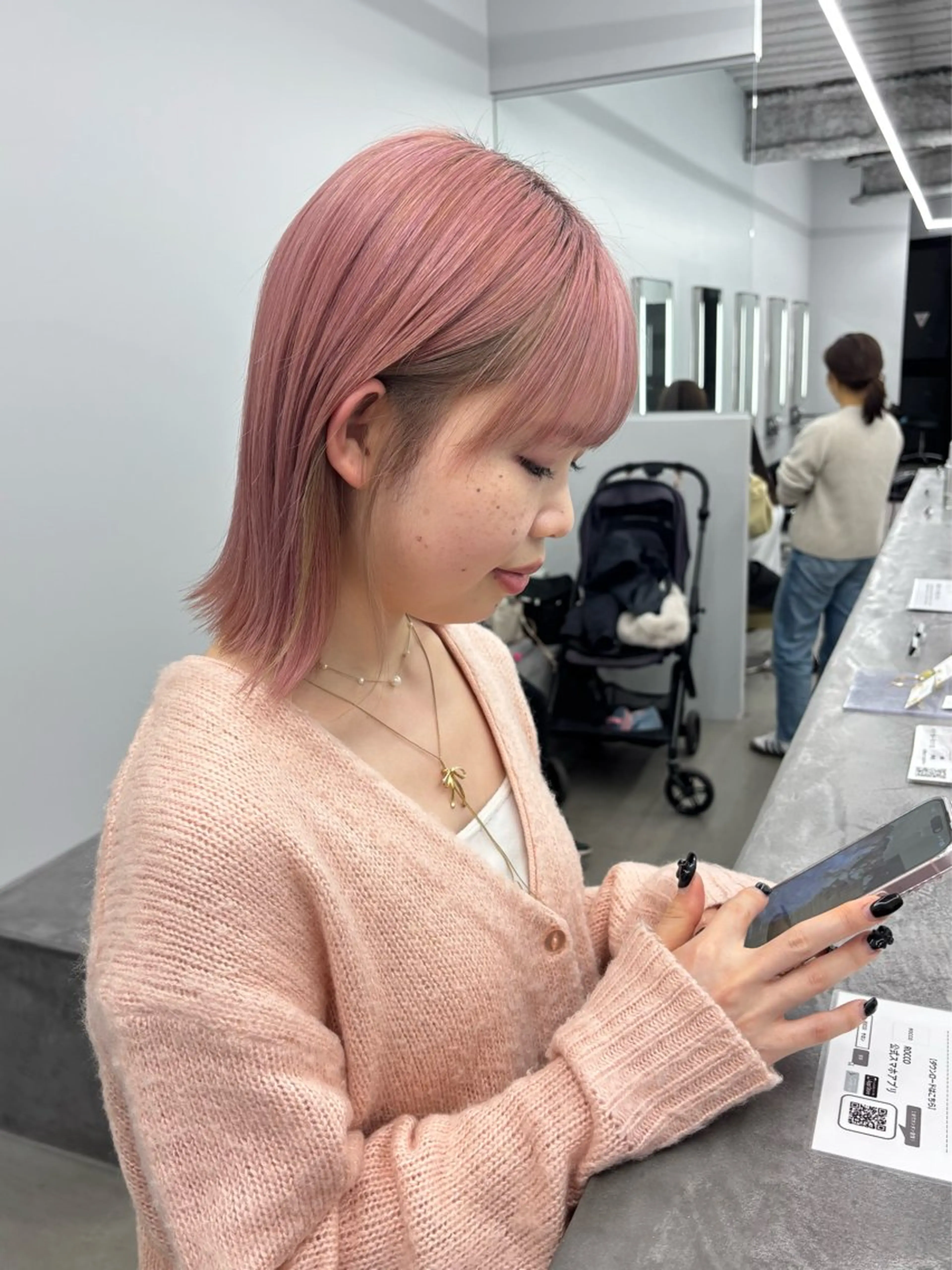 ミディアム カラー ヘアカラー ROCCO3rd / りんなのヘアスタイル