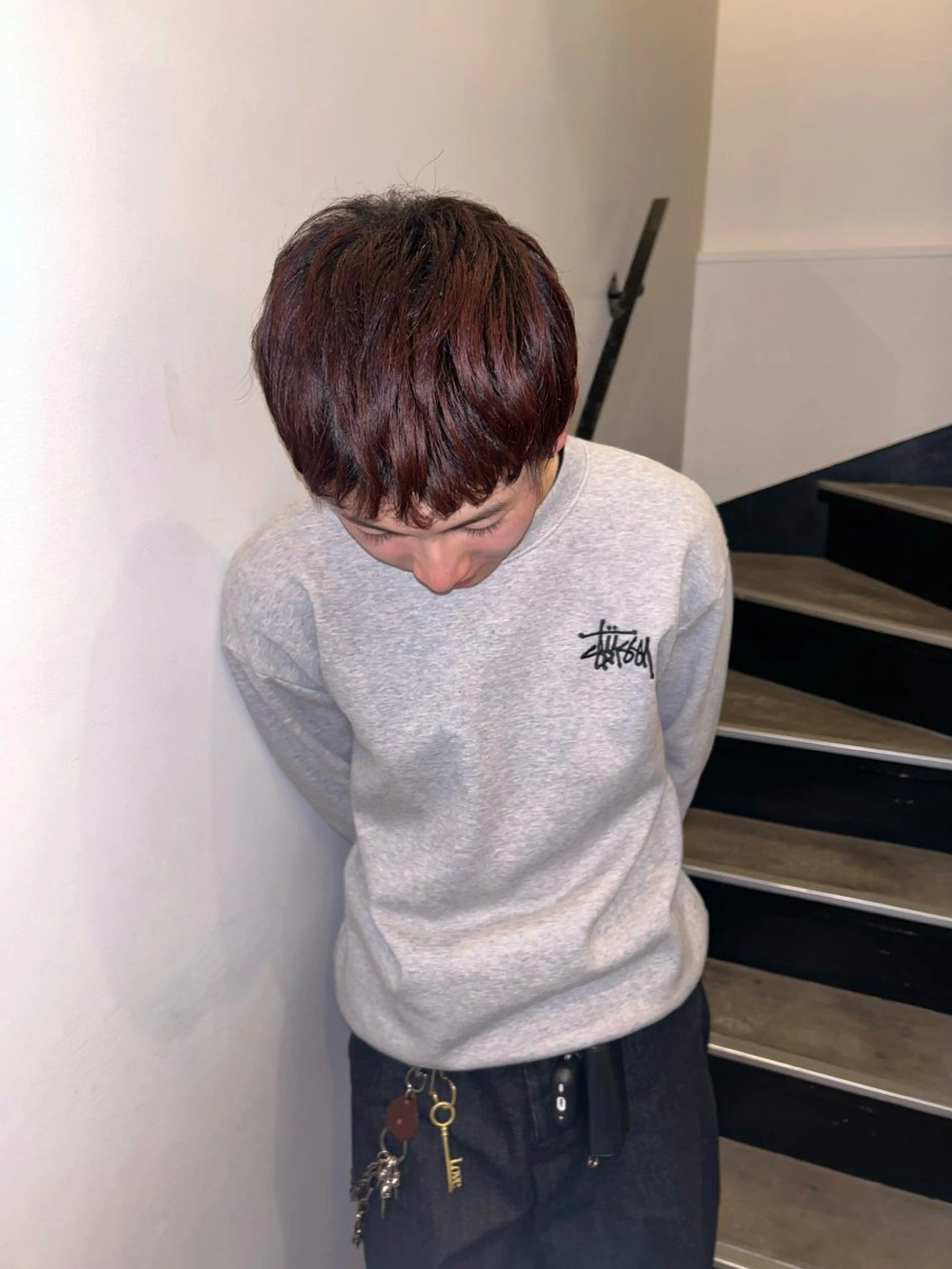 ショート カラー ヘアカラー PAUSE所属・ひな🐥 ボブ/ハイトーン🫧のヘアスタイル