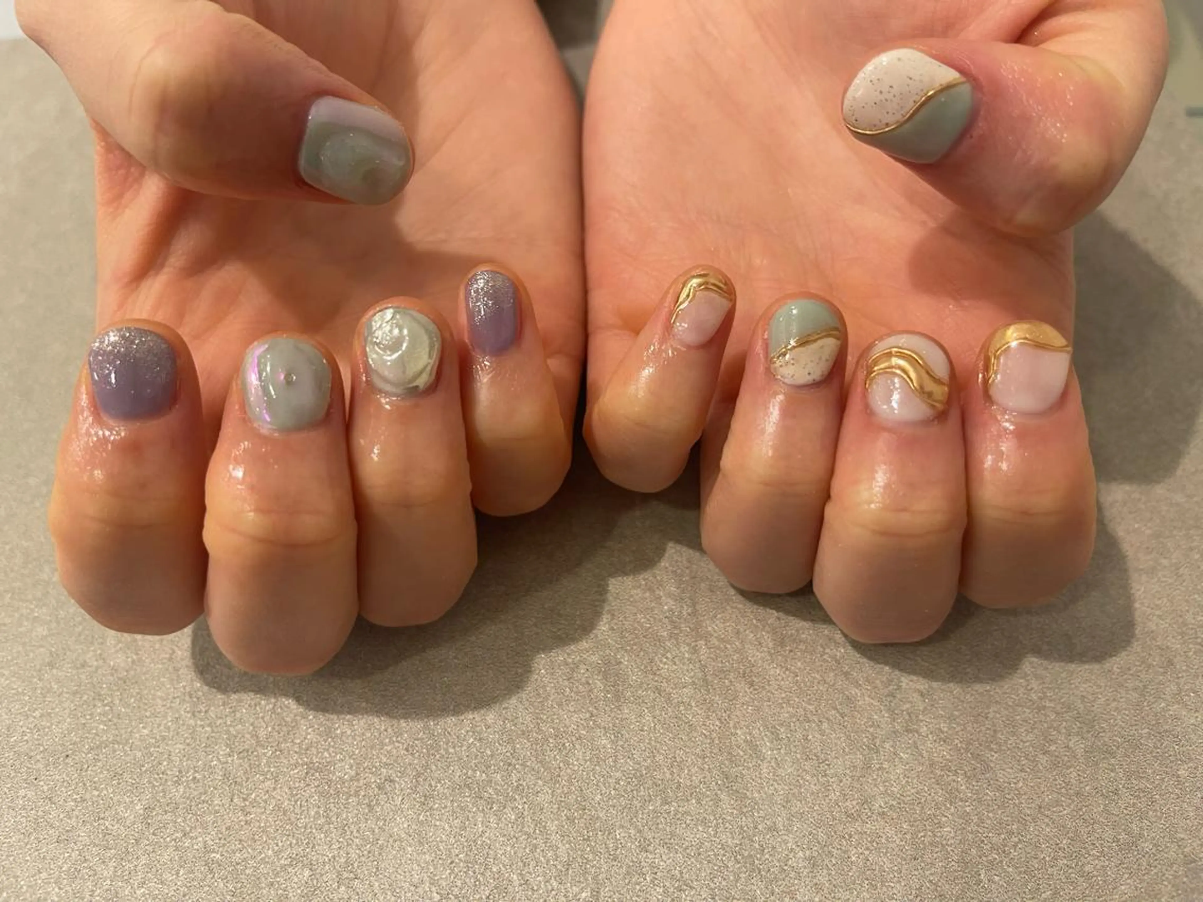 ネイル ニュアンスネイル 💅🏻yuuiのネイルデザイン