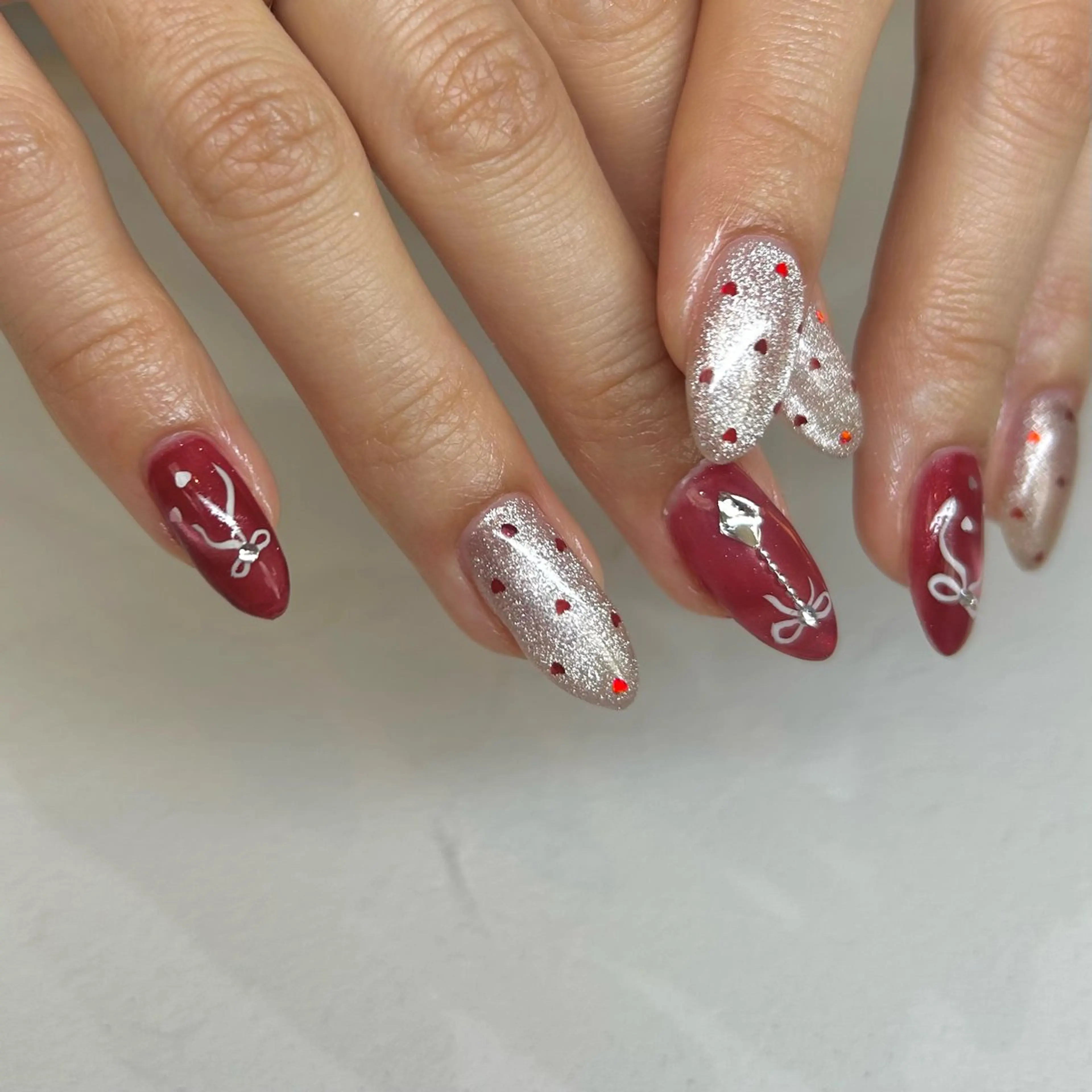 ネイル ハンドネイル フットネイル 𐂃 colorer𐂃のネイルデザイン