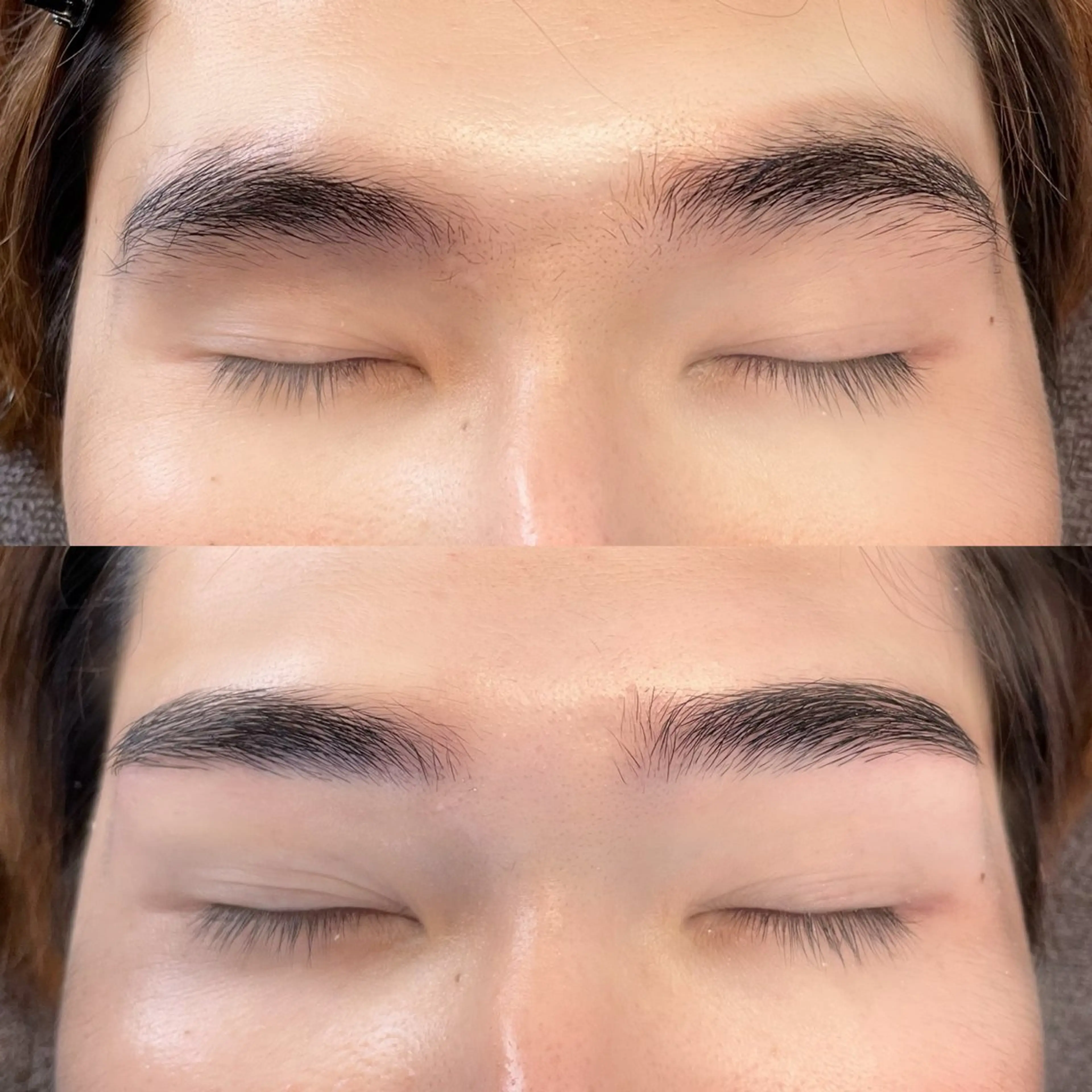 💡垢抜け💡Men'sパーソナルアイブロスタイリング🤨（WAX脱毛＋保湿ハイドロジェリーマスク付）の写真