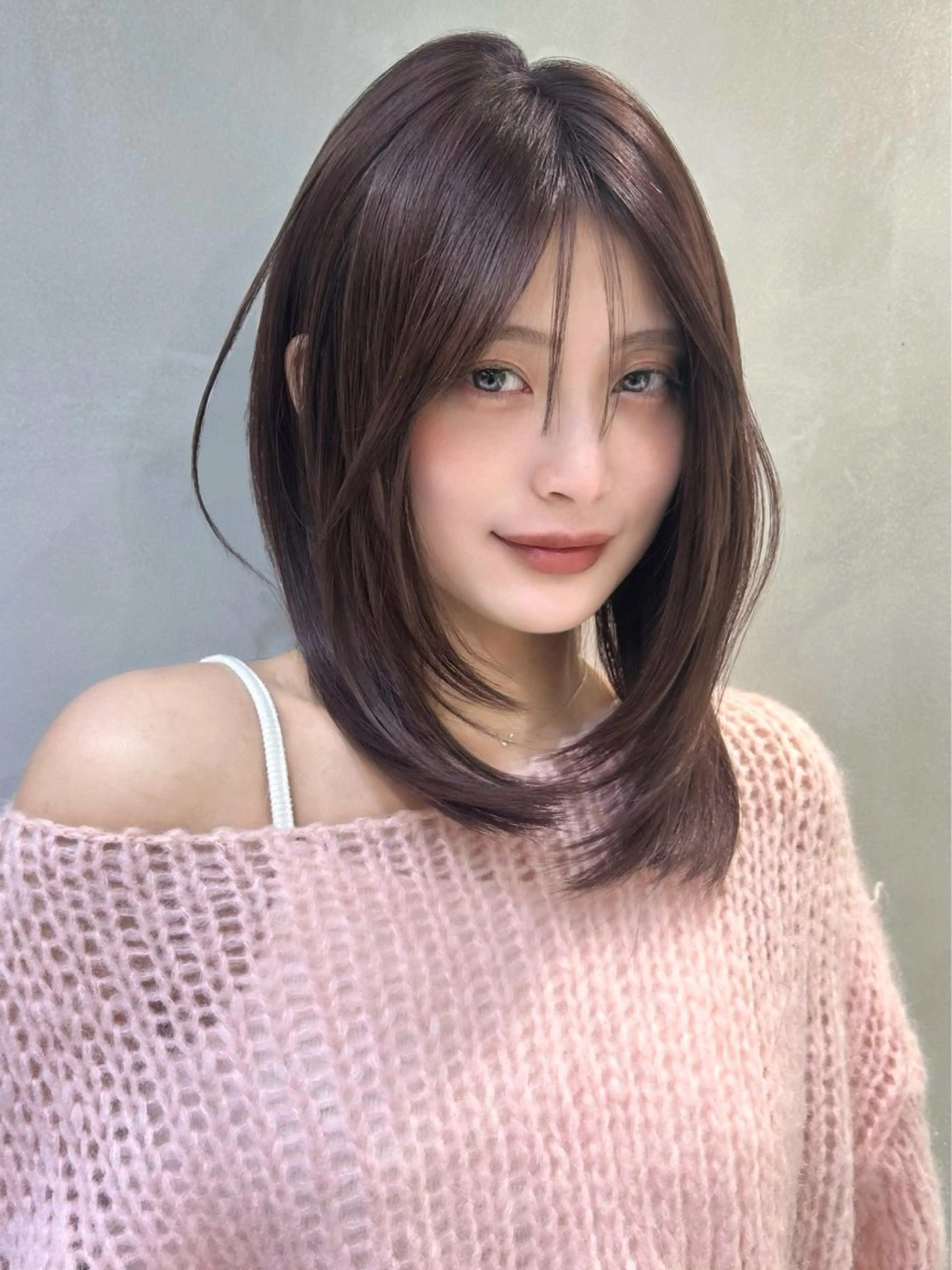 ミディアム カット ヘアカラー 大宮／韓国スタイル /中澤美友のヘアスタイル