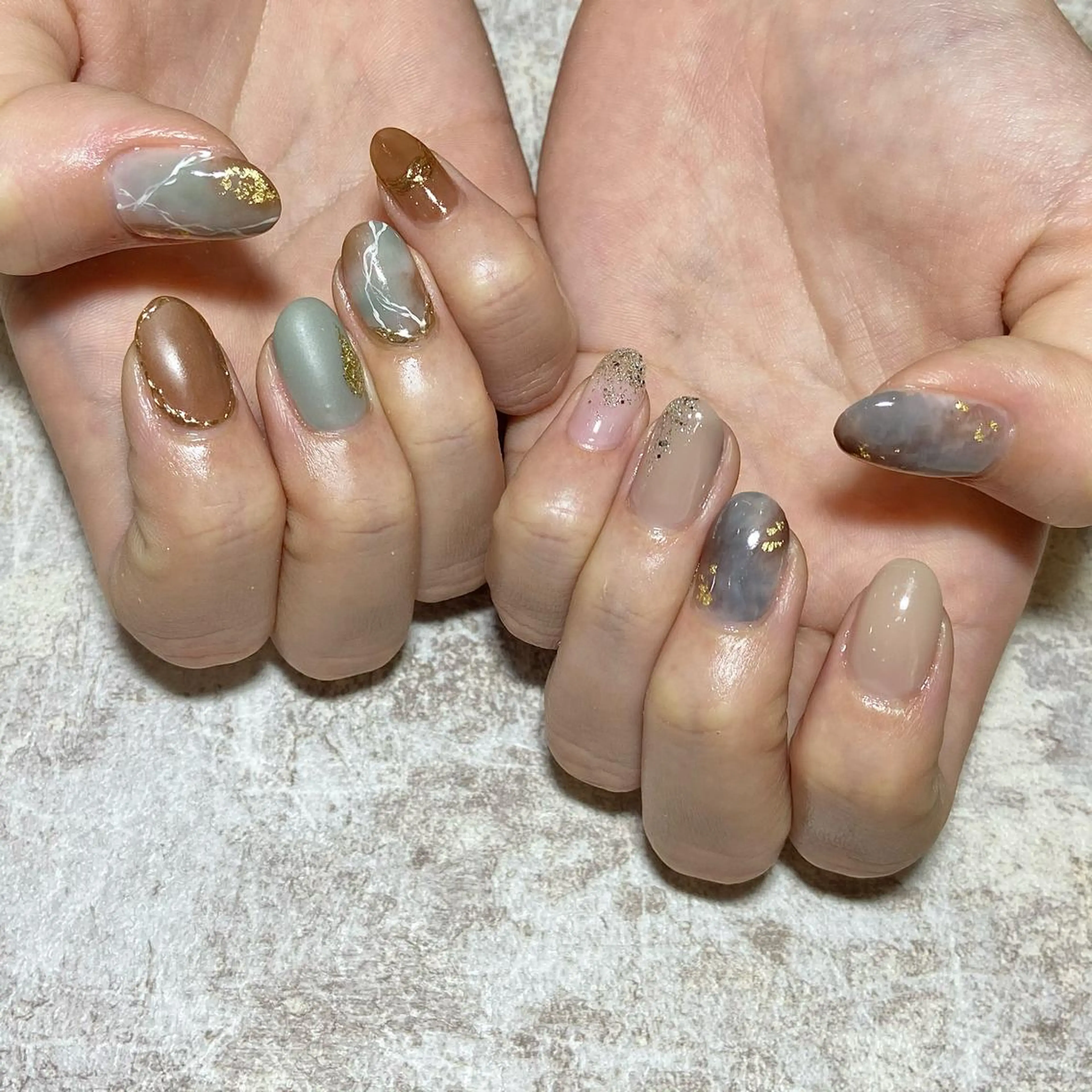 ネイル Allure小山店 Maiのネイルデザイン