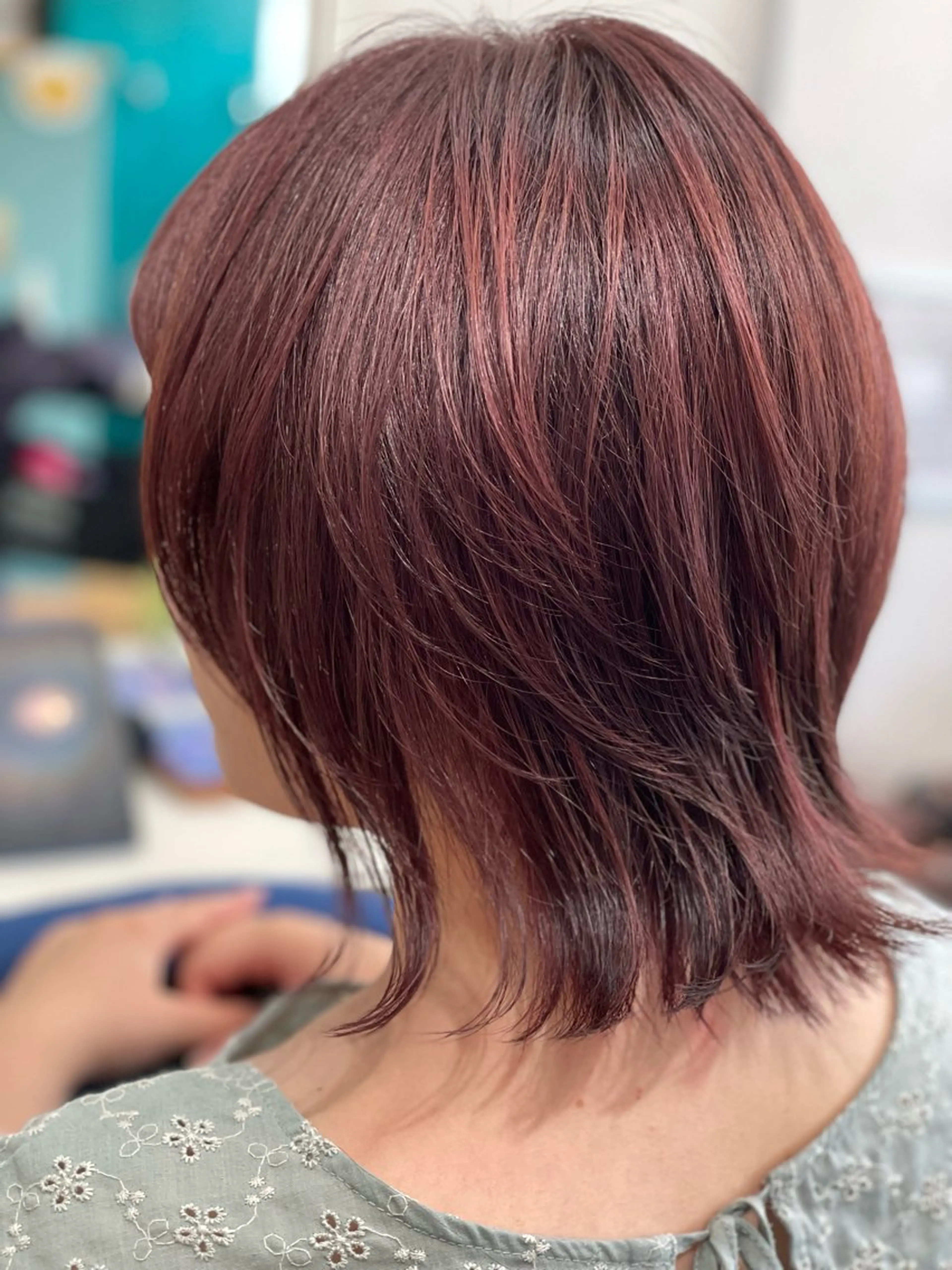 ミディアム カラー Snaly カラー特化ページのヘアスタイル