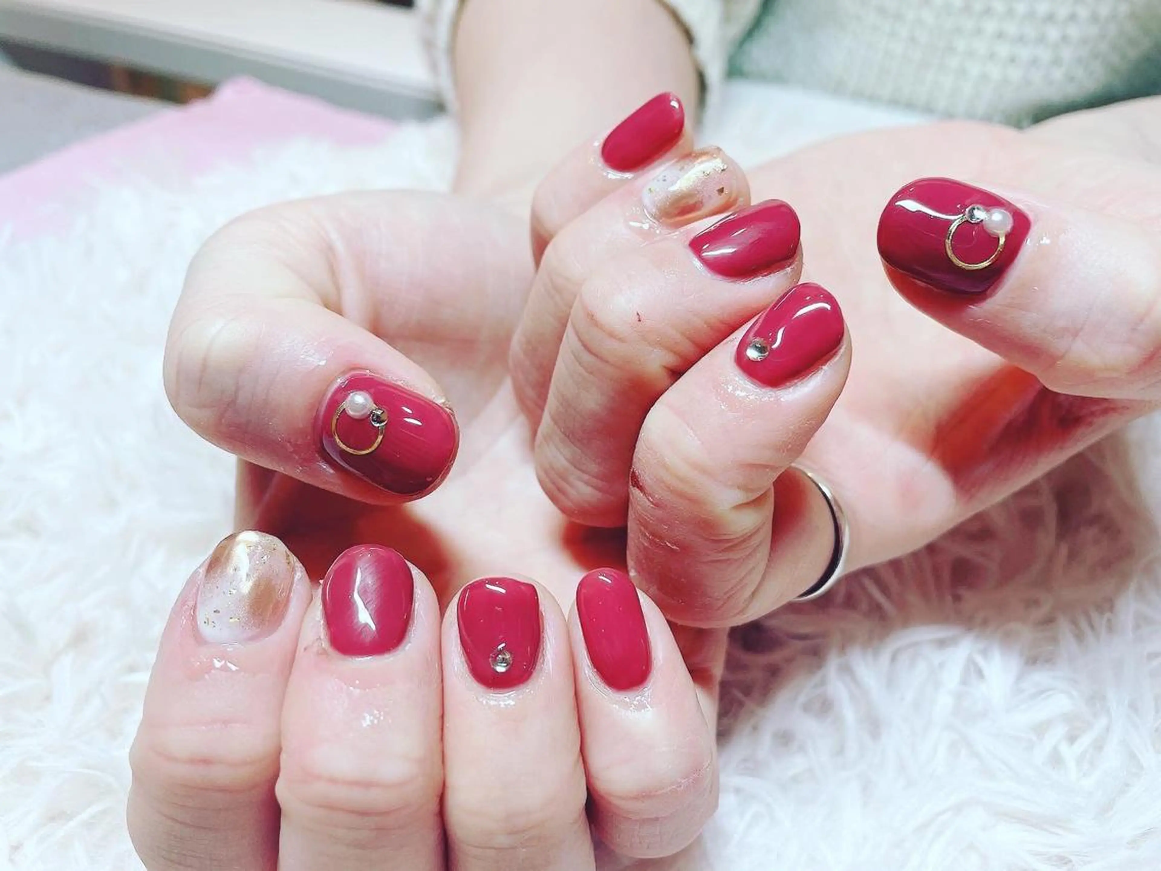ネイル 頑張る女性の味方✴︎ M.i　nail ♡のネイルデザイン